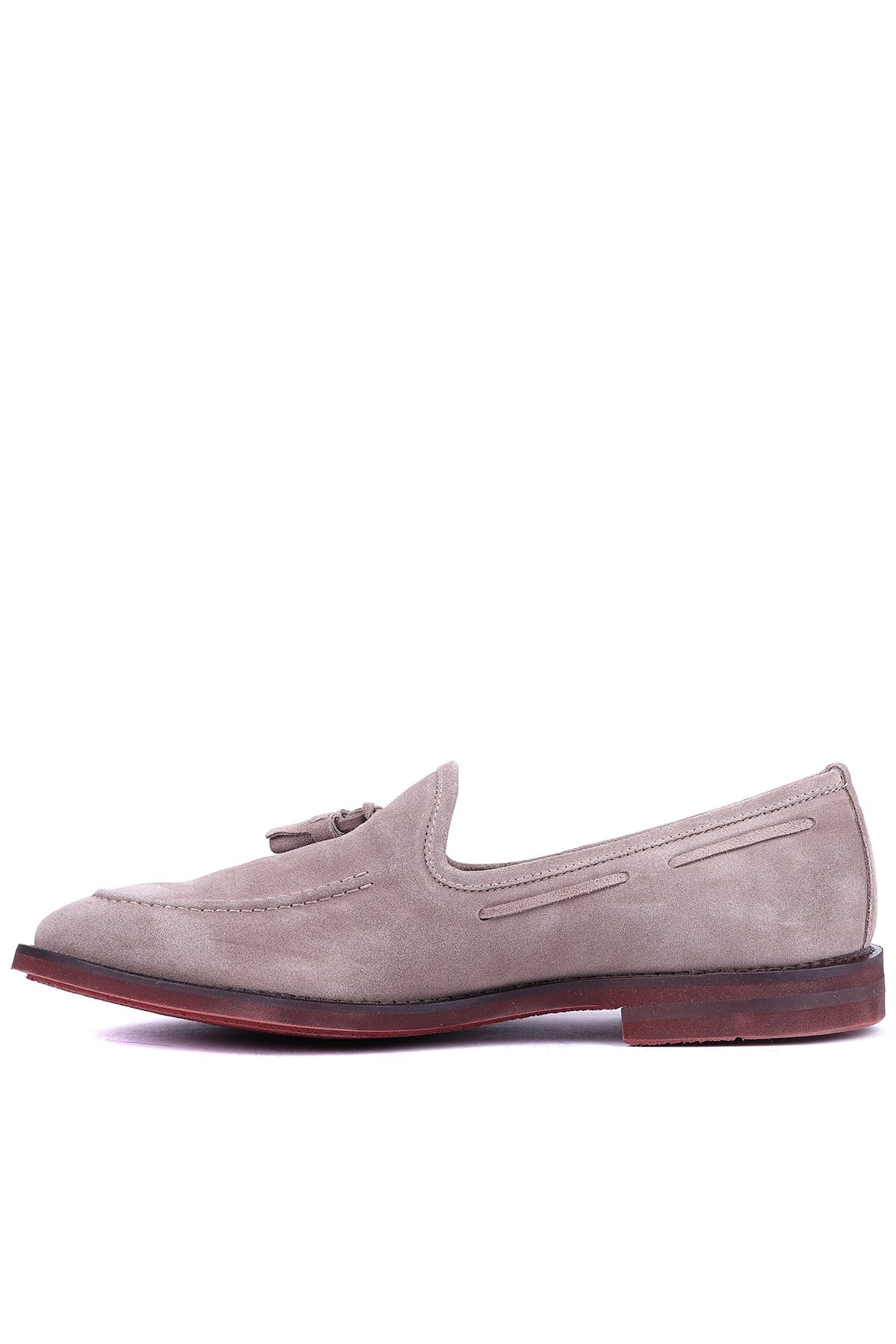 Shoetyle - Hakiki Deri Vizon Rengi Erkek Loafer - 900-4792