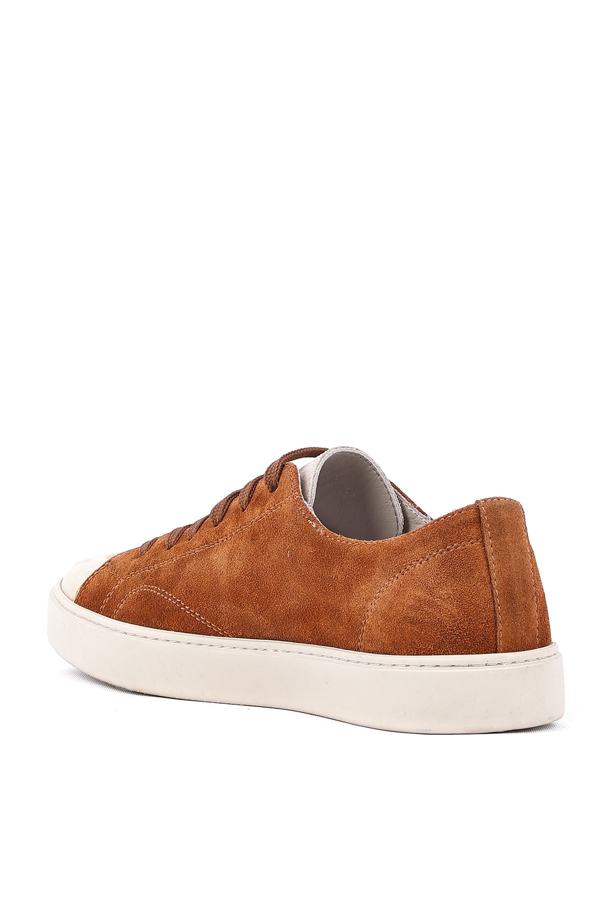 Shoetyle - Hakiki Süet Deri Taba Rengi Erkek Sneaker - 666-01-03 