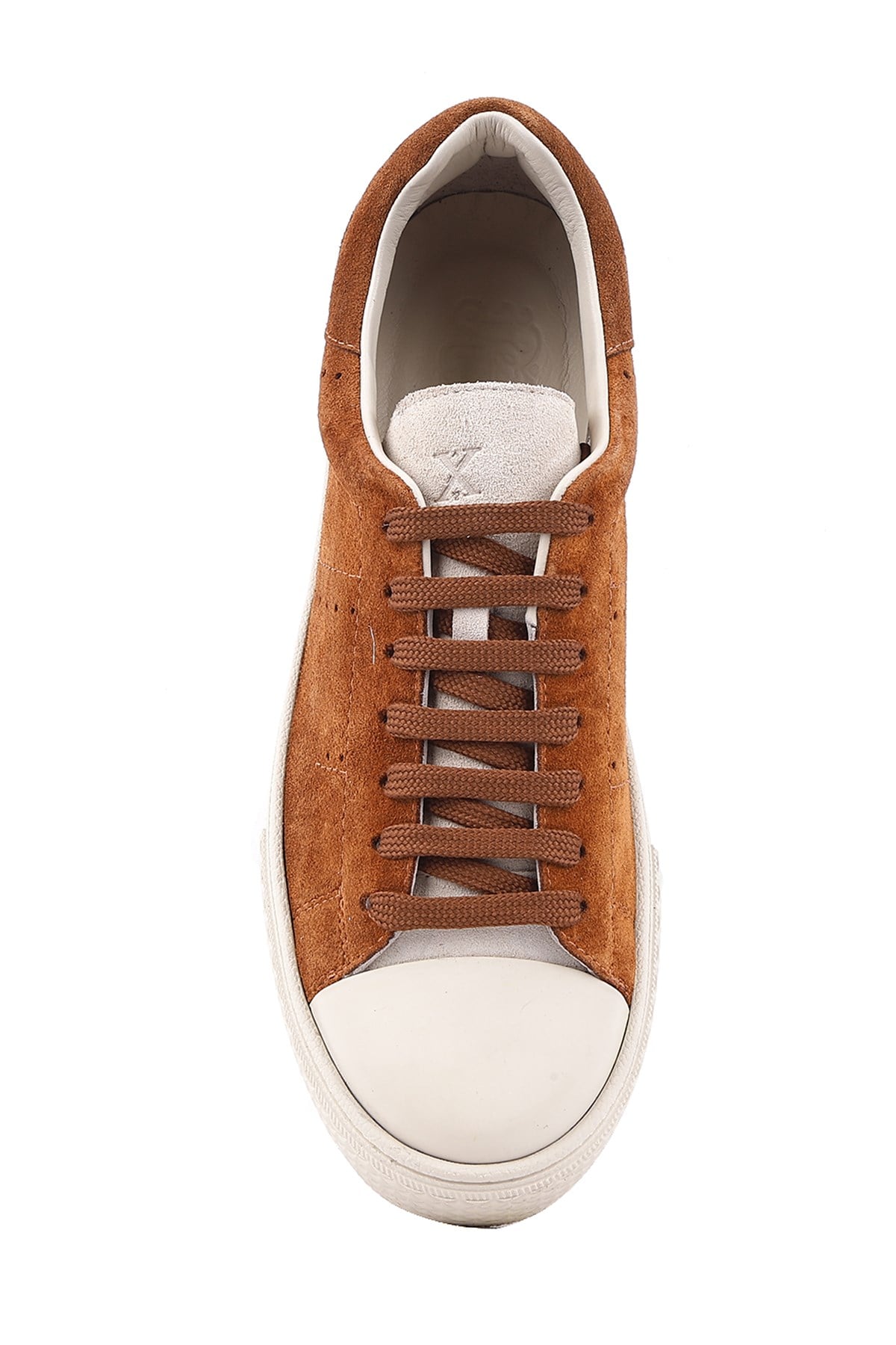 Shoetyle - Hakiki Süet Deri Taba Rengi Erkek Günlük Ayakkabı - 666-03-80