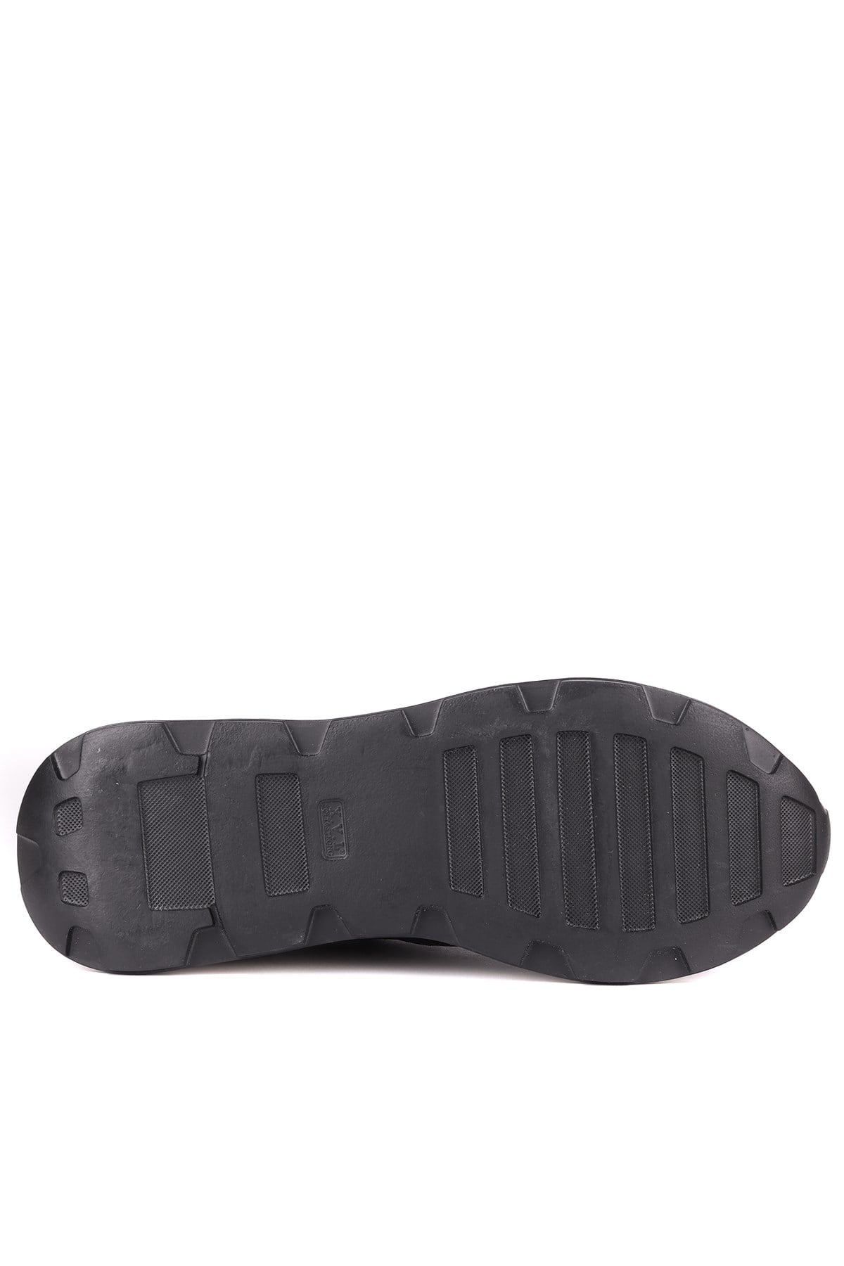 Shoetyle - Hakiki Deri Siyah Renk Günlük Erkek Sneaker - 610-1017