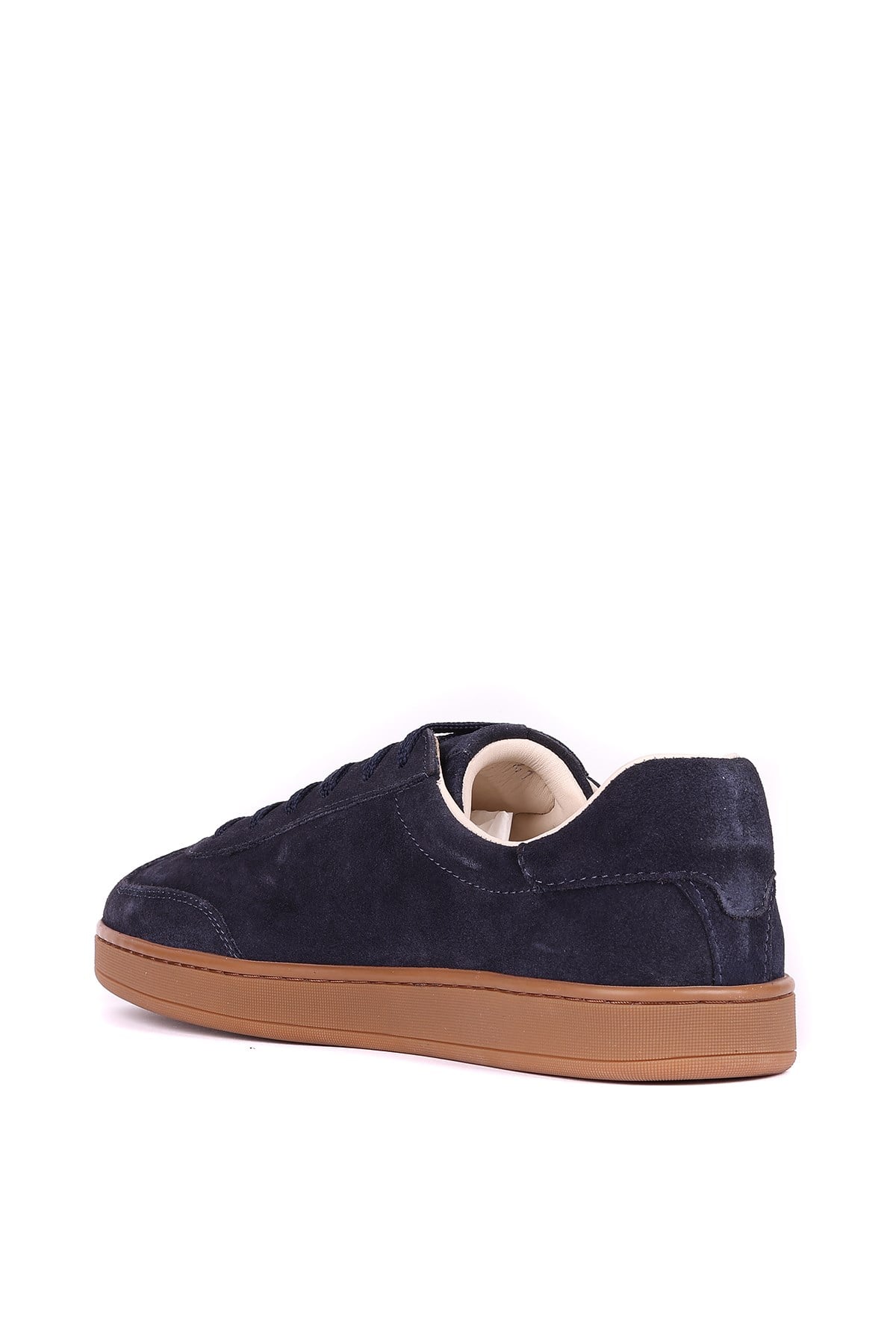 Shoetyle - Hakiki Süet Deri Lacivert Renk Erkek Sneaker - 666-SH-10-129