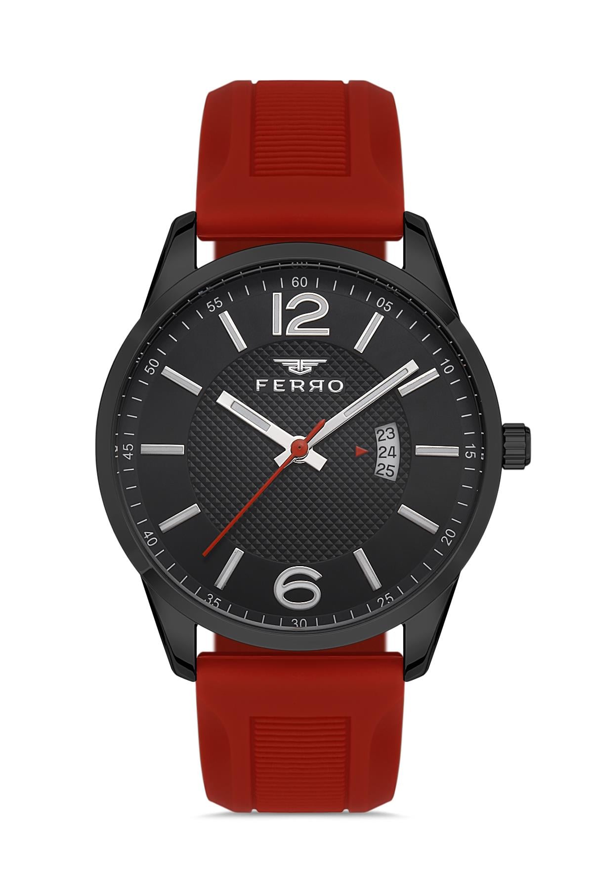 Ferro F11316 Erkek Kol Saati + Kırmızı Renk Kampanyalı