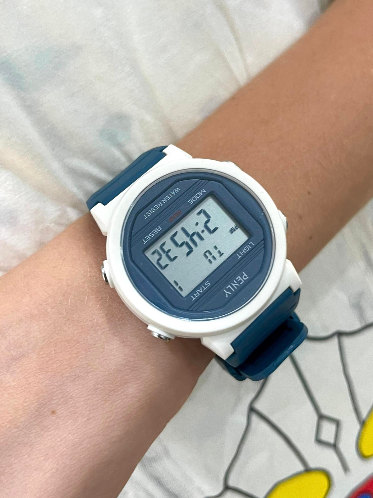 Penly Su Geçirmez Dijital Çocuk Kol Saati 219 Model Lacivert +4 Renk Kronometre-Alarmlı 5ATM 