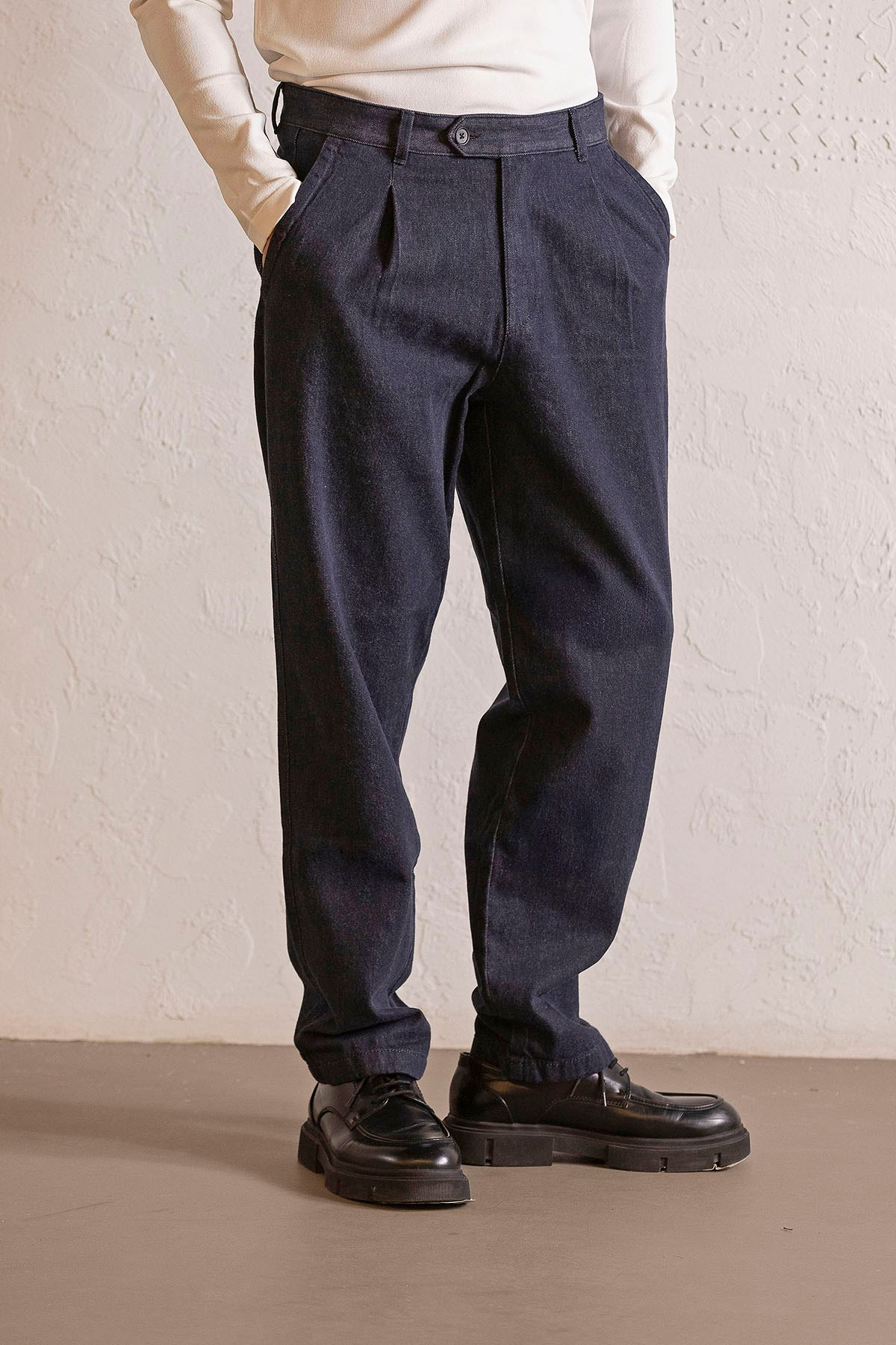 Baggy Fit Denim Erkek Pantolon