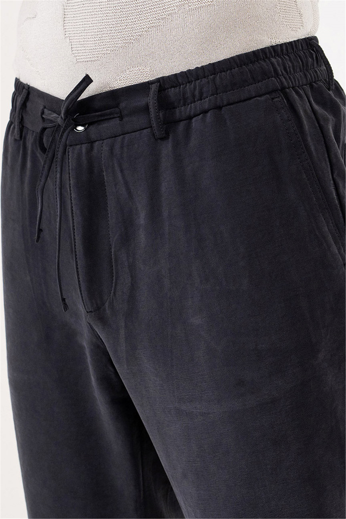 Beli Lastikli Arkası Çift Torba Cepli Jogger Erkek Pantolon