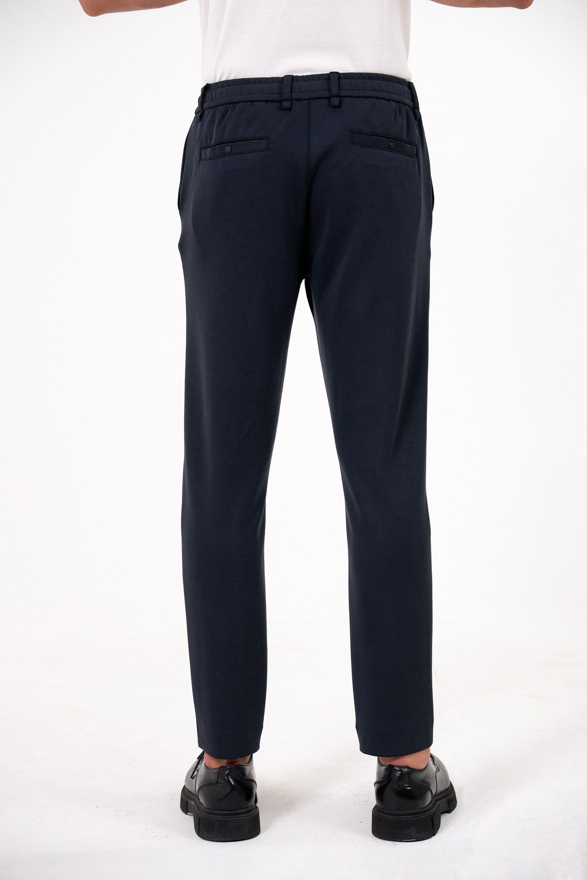 Beli Lastikli Arkası Çift Torba Cepli Jogger Erkek Pantolon