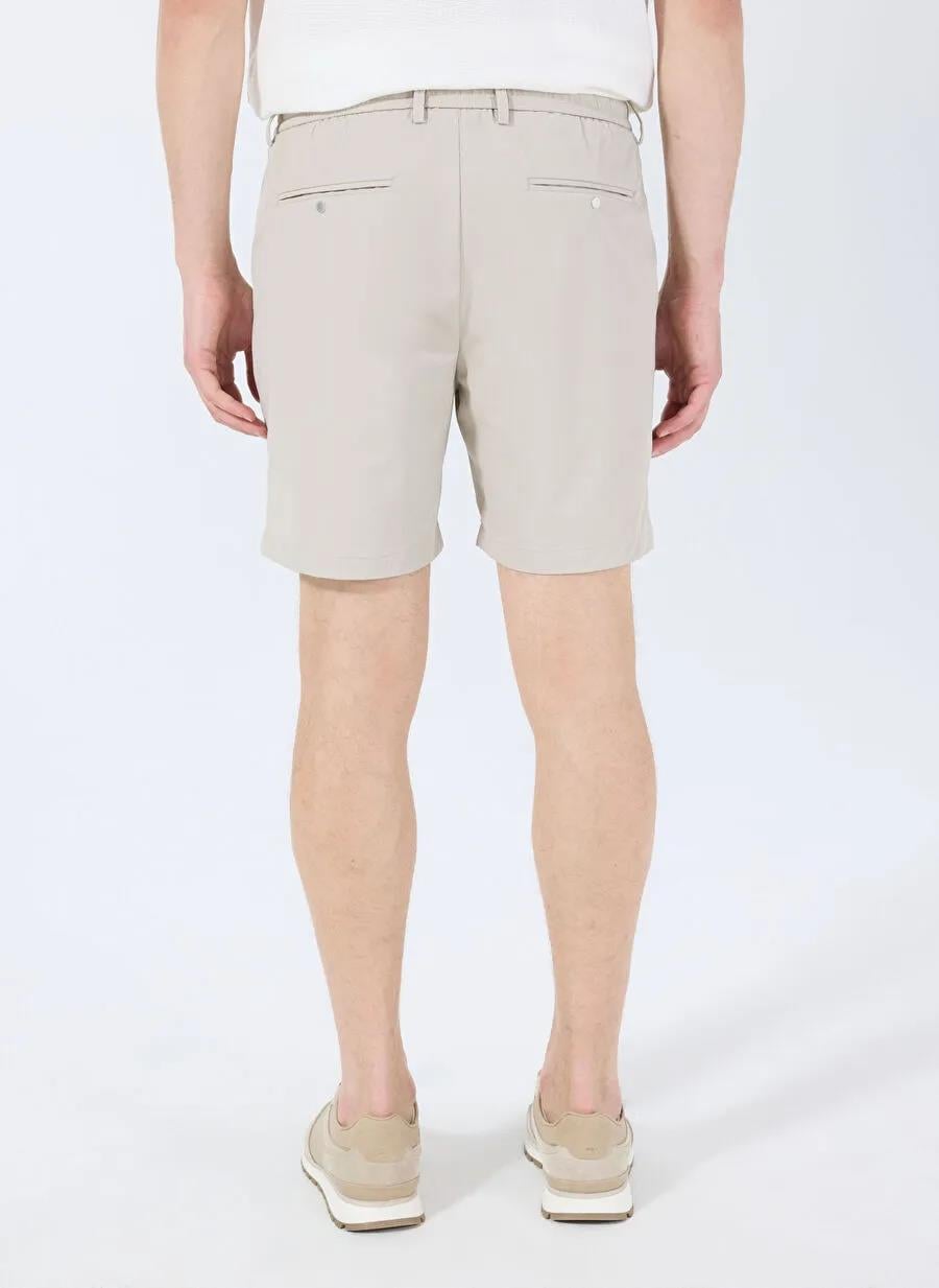 Beli Lastikli ve Bağcıklı WALK&SWIM Erkek Şort