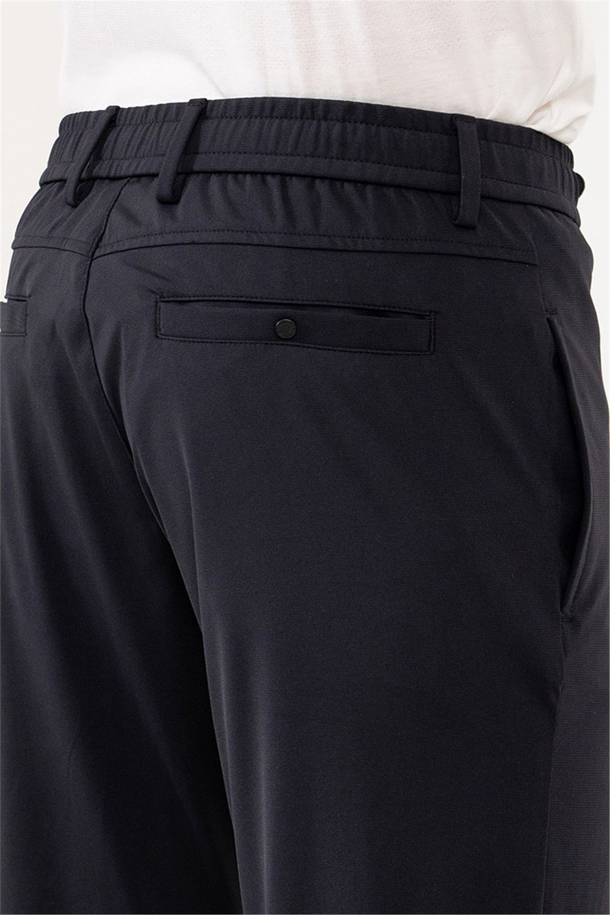 Beli Lastiklli Arkası Tek Fleto Jogger Erkek Pantolon
