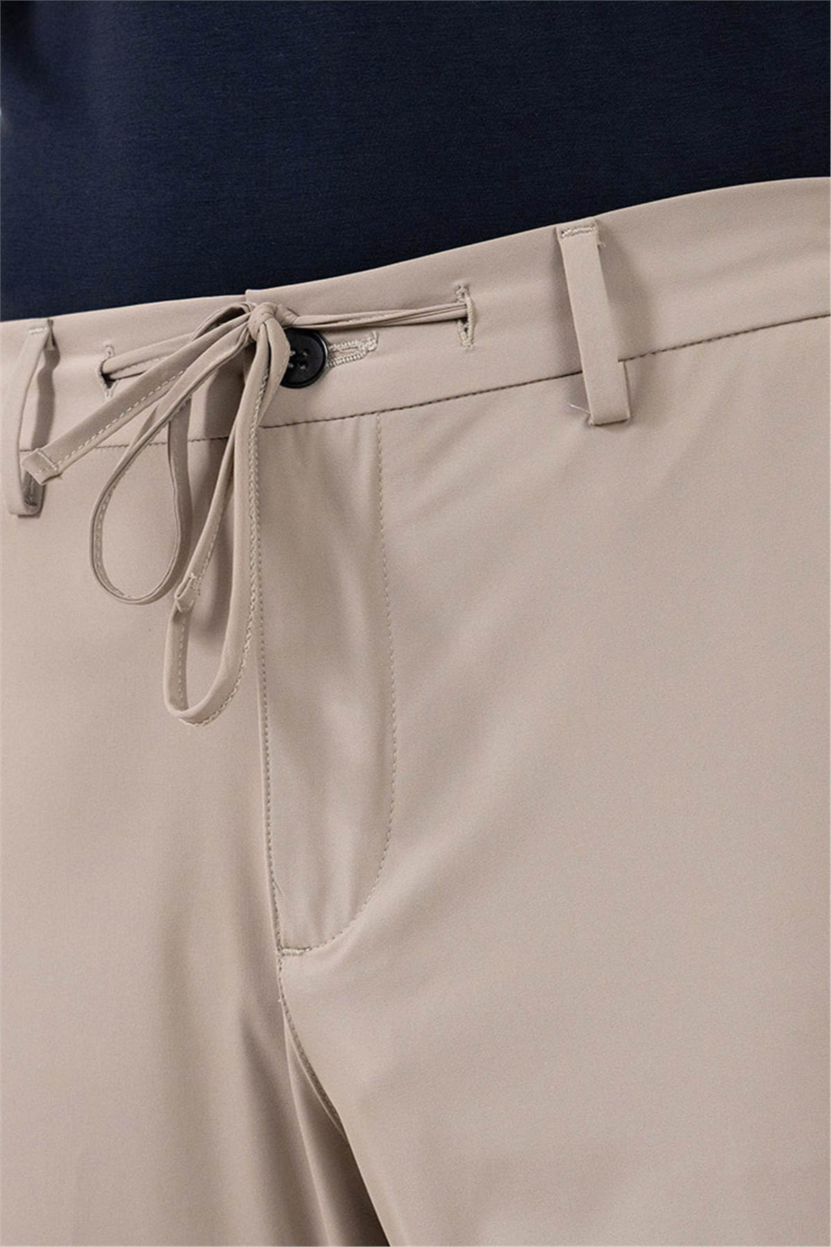 Beli Yarım Lastikli Arkası Çift Fleto Jogger Erkek Pantolon