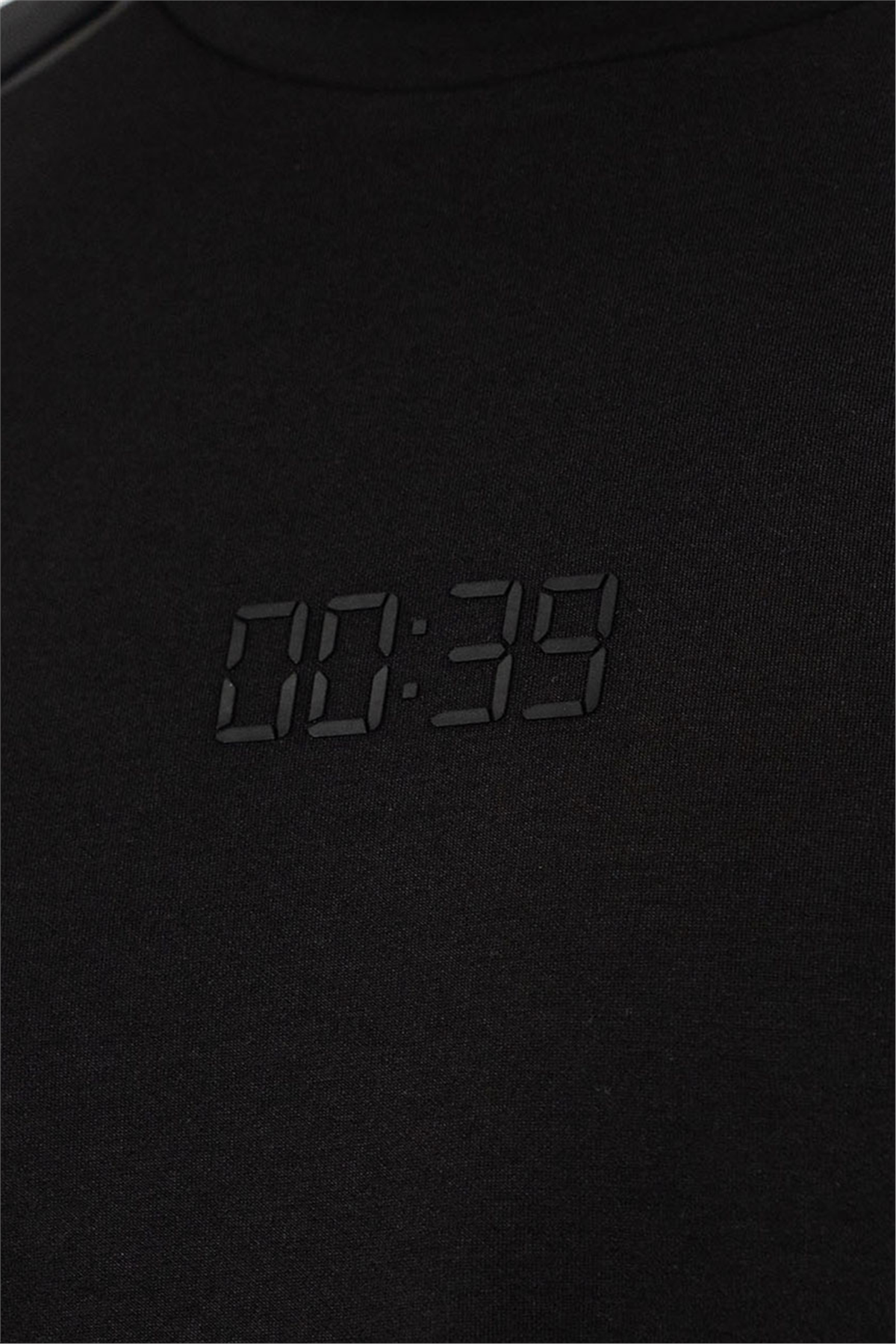 Bisiklet Yaka 00:39 Baskılı Modal Erkek T-shirt
