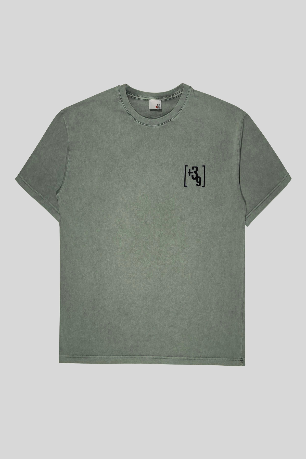 Bisiklet Yaka Arkası Enjeksiyon Baskı %100 Pamuk Oversize Erkek T-shirt