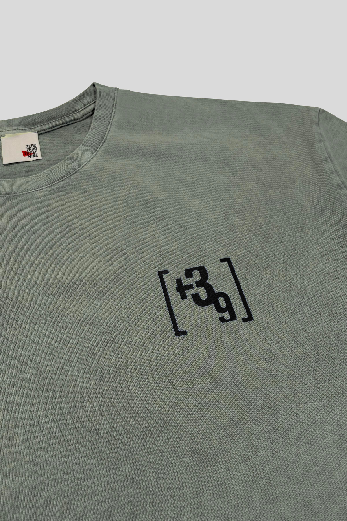 Bisiklet Yaka Arkası Enjeksiyon Baskı %100 Pamuk Oversize Erkek T-shirt
