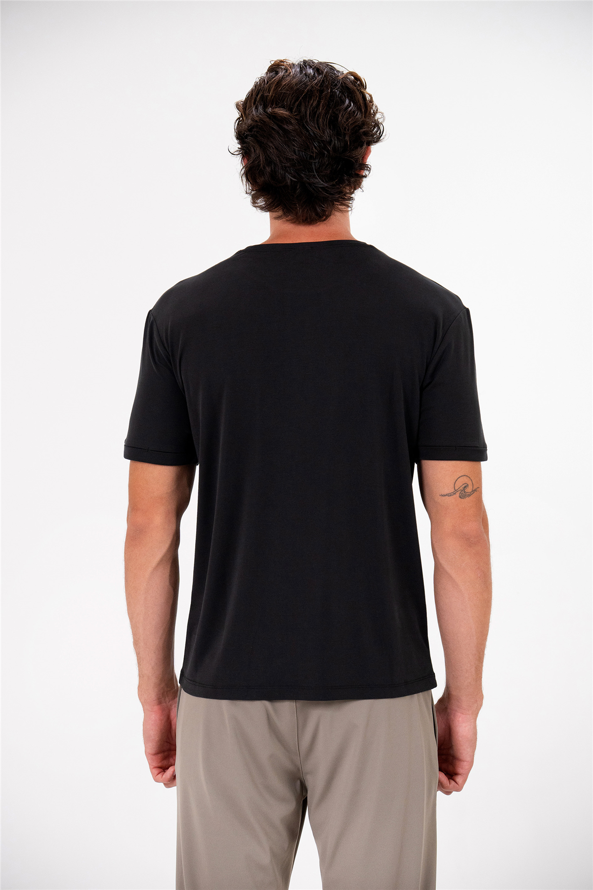 Bisiklet Yaka Erkek T-shirt
