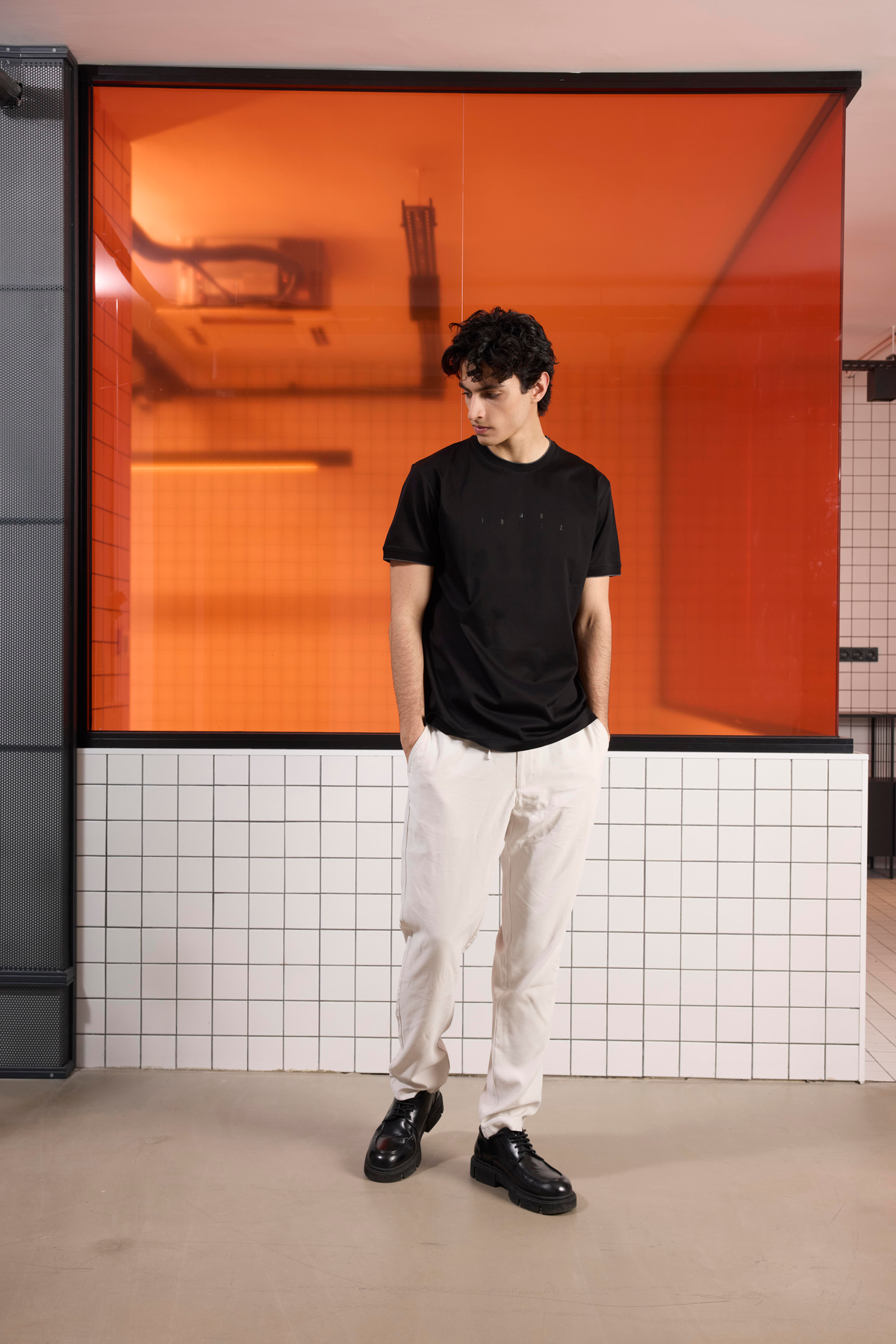 Bisiklet Yaka Merserize Slim Fit Erkek T-shirt