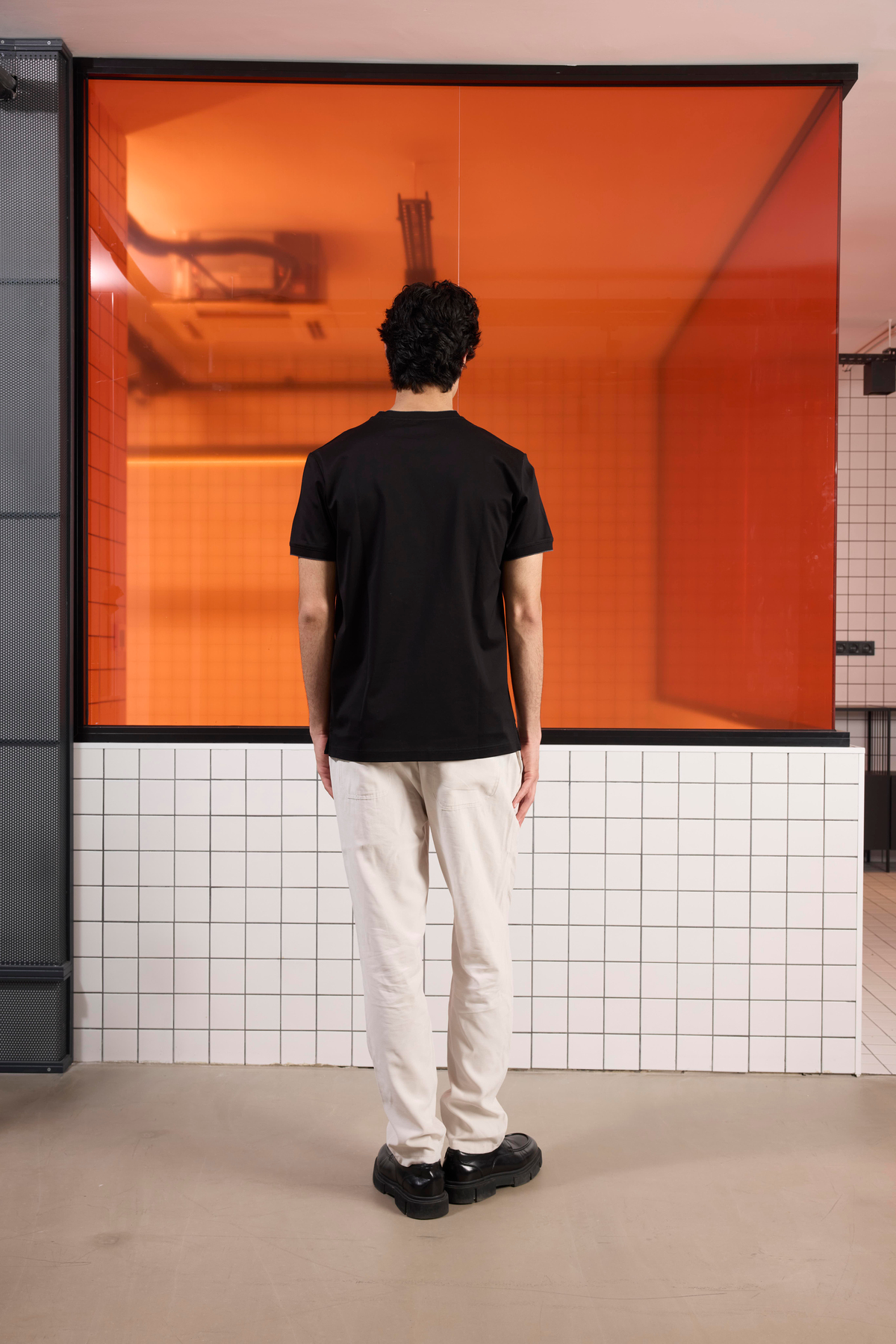 Bisiklet Yaka Merserize Slim Fit Erkek T-shirt