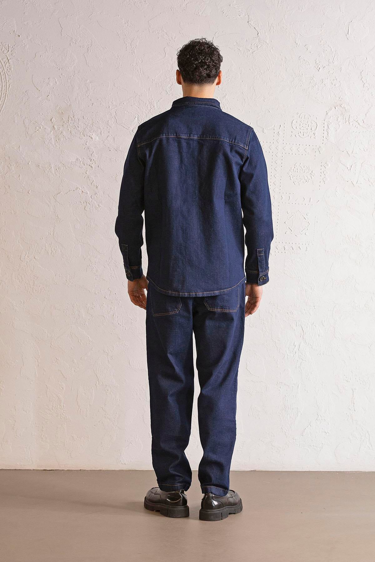 Denim Regular Fit Erkek Dış Gömlek