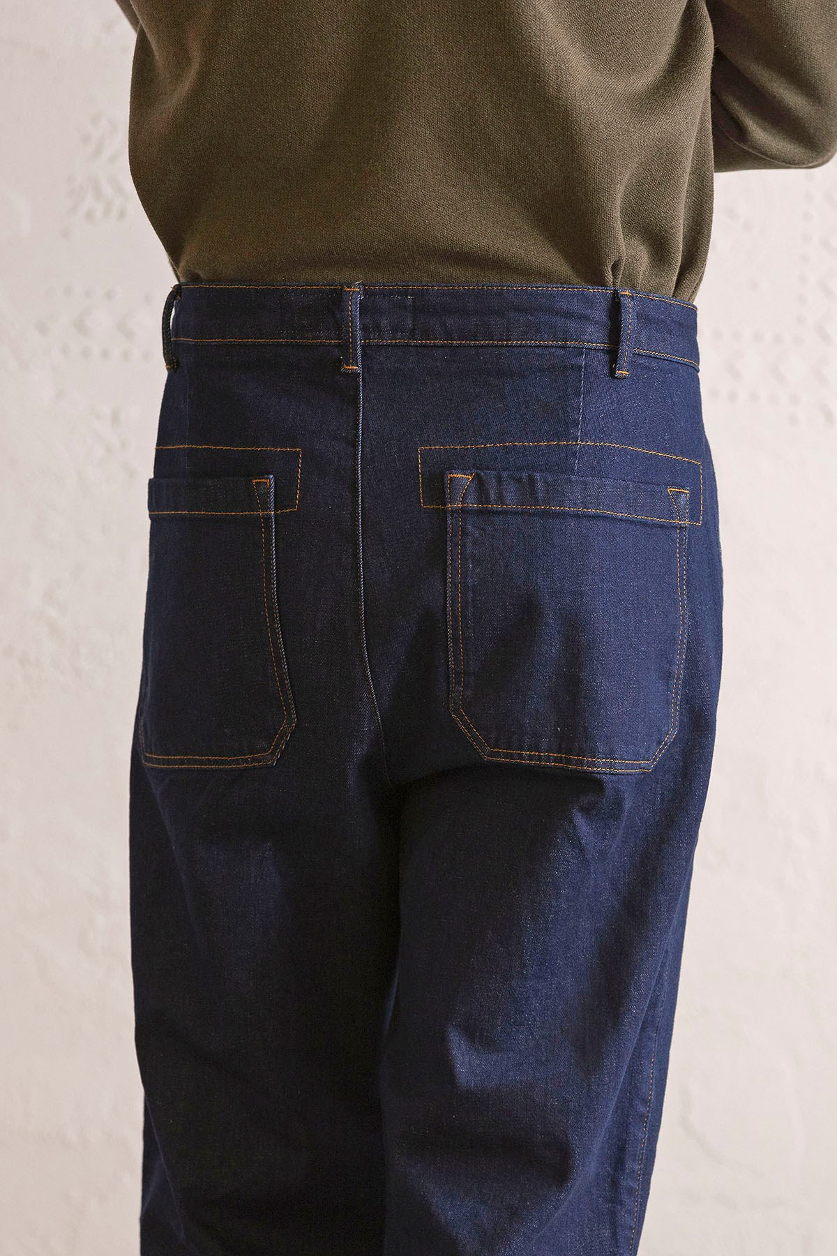 Gusto Detaylı Baggy Fit Denim Erkek Pantolon
