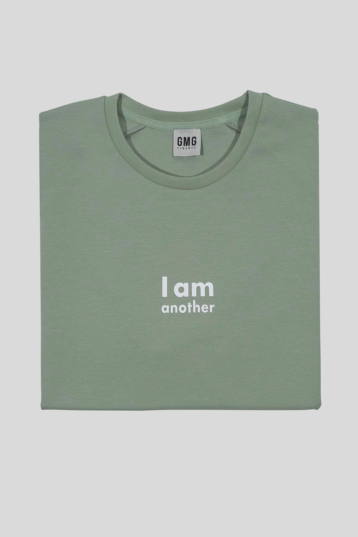 I AM ANOTHER Baskılı Basic Erkek T-shirt