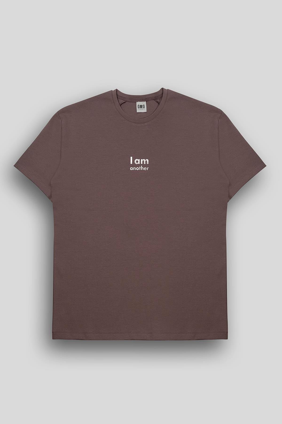 I AM ANOTHER Baskılı Basic Erkek T-shirt