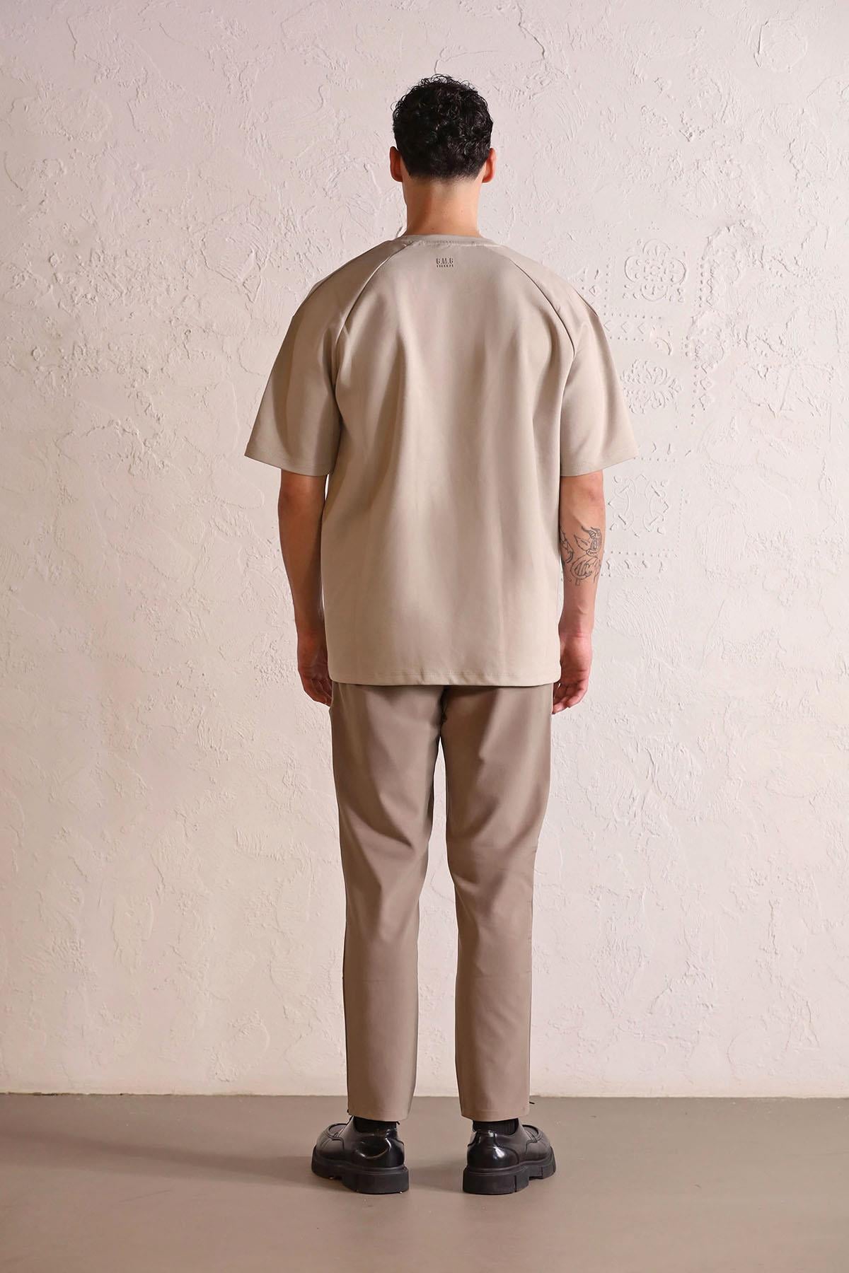 I AM ANOTHER Baskılı Oversize Erkek T-shirt