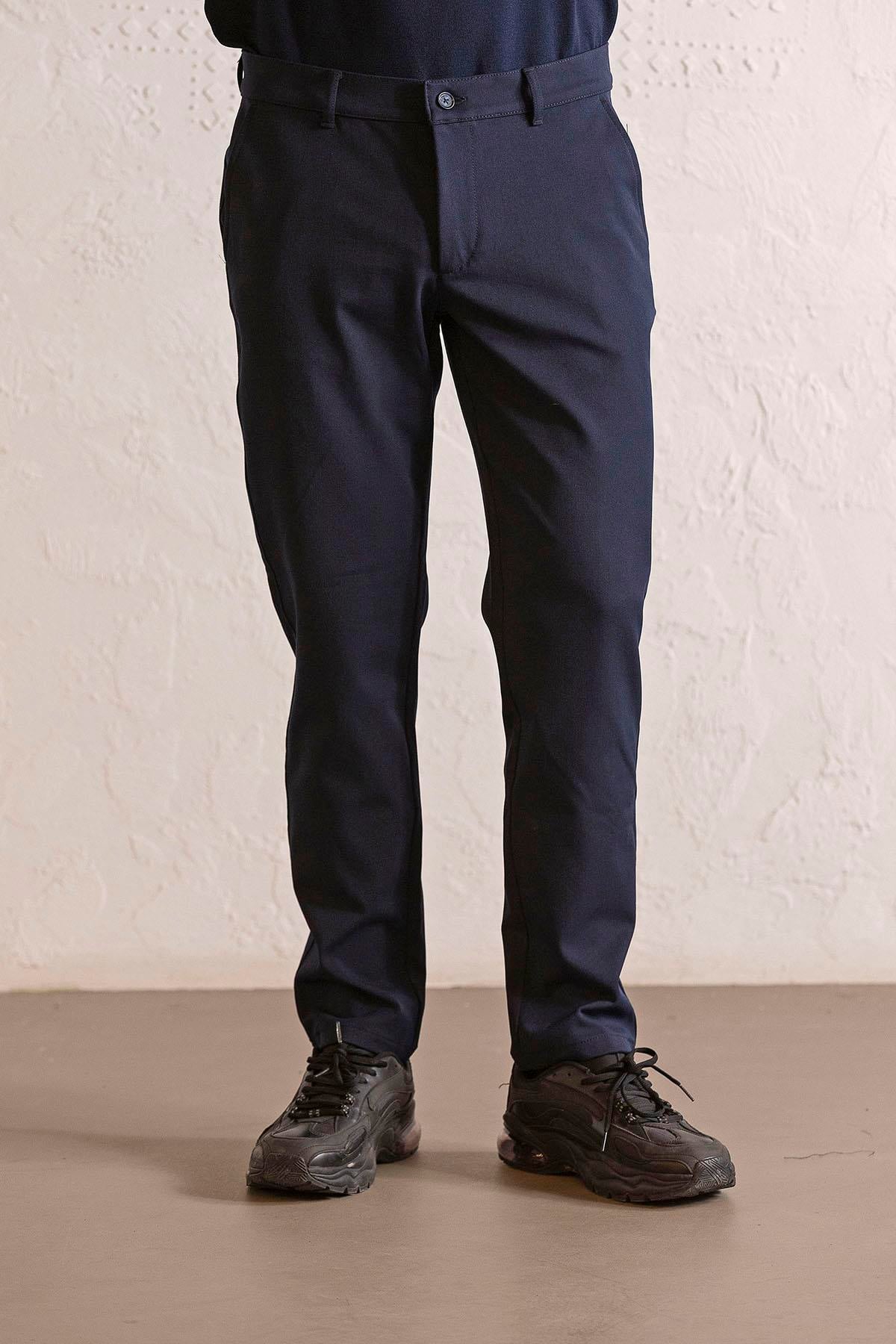 Normal Bel Slim Fit Erkek Pantolon