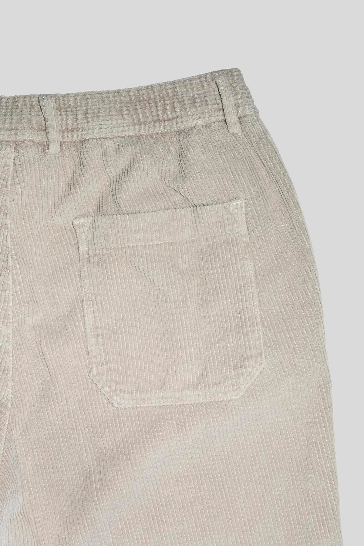 Pileli Cepli Kadife Dokulu Jogger Erkek Pantolon