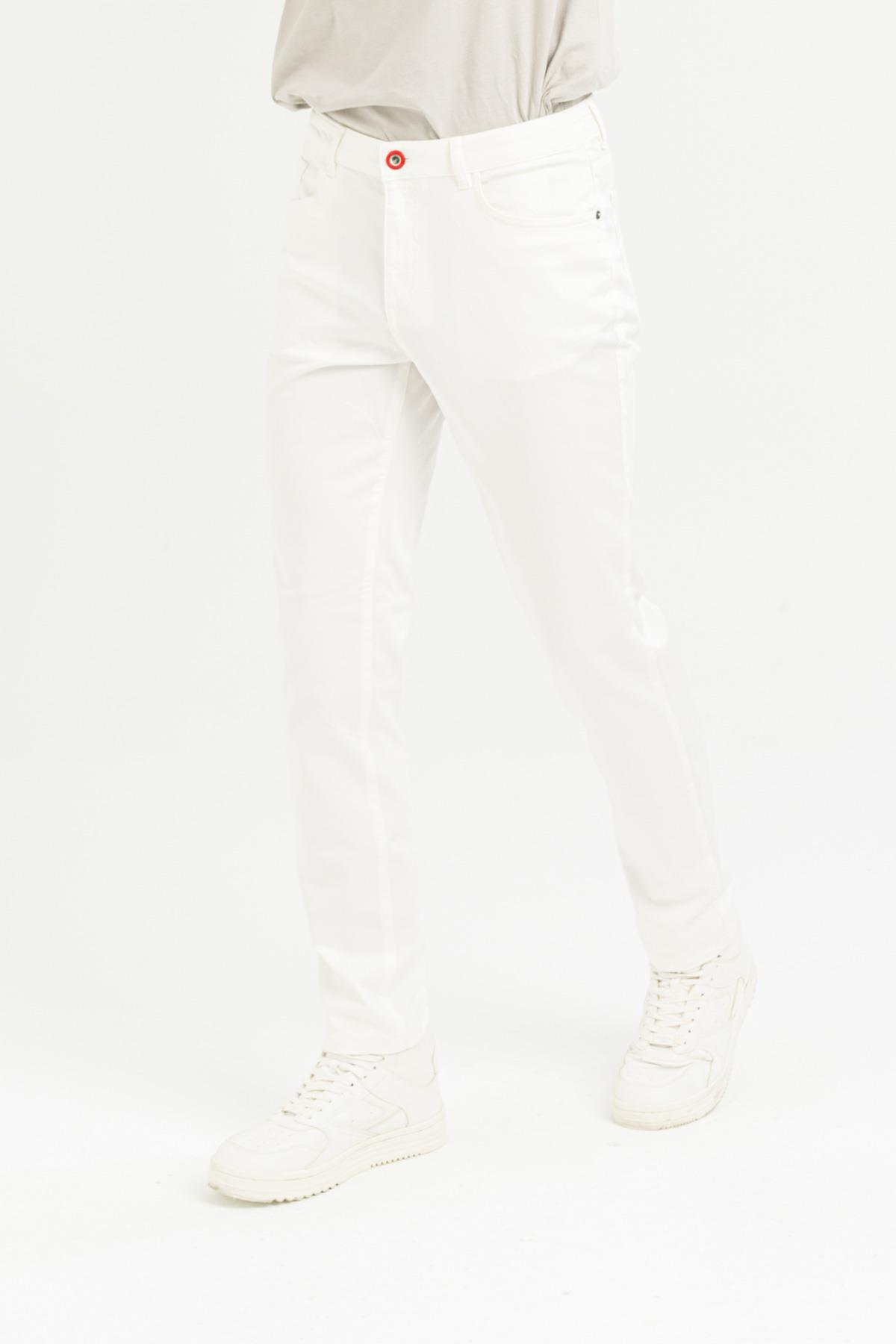Slim Fit Beş Cep Model Erkek Pantolon