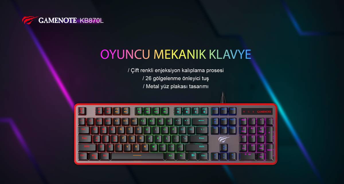 Havit Gamenote KB870L