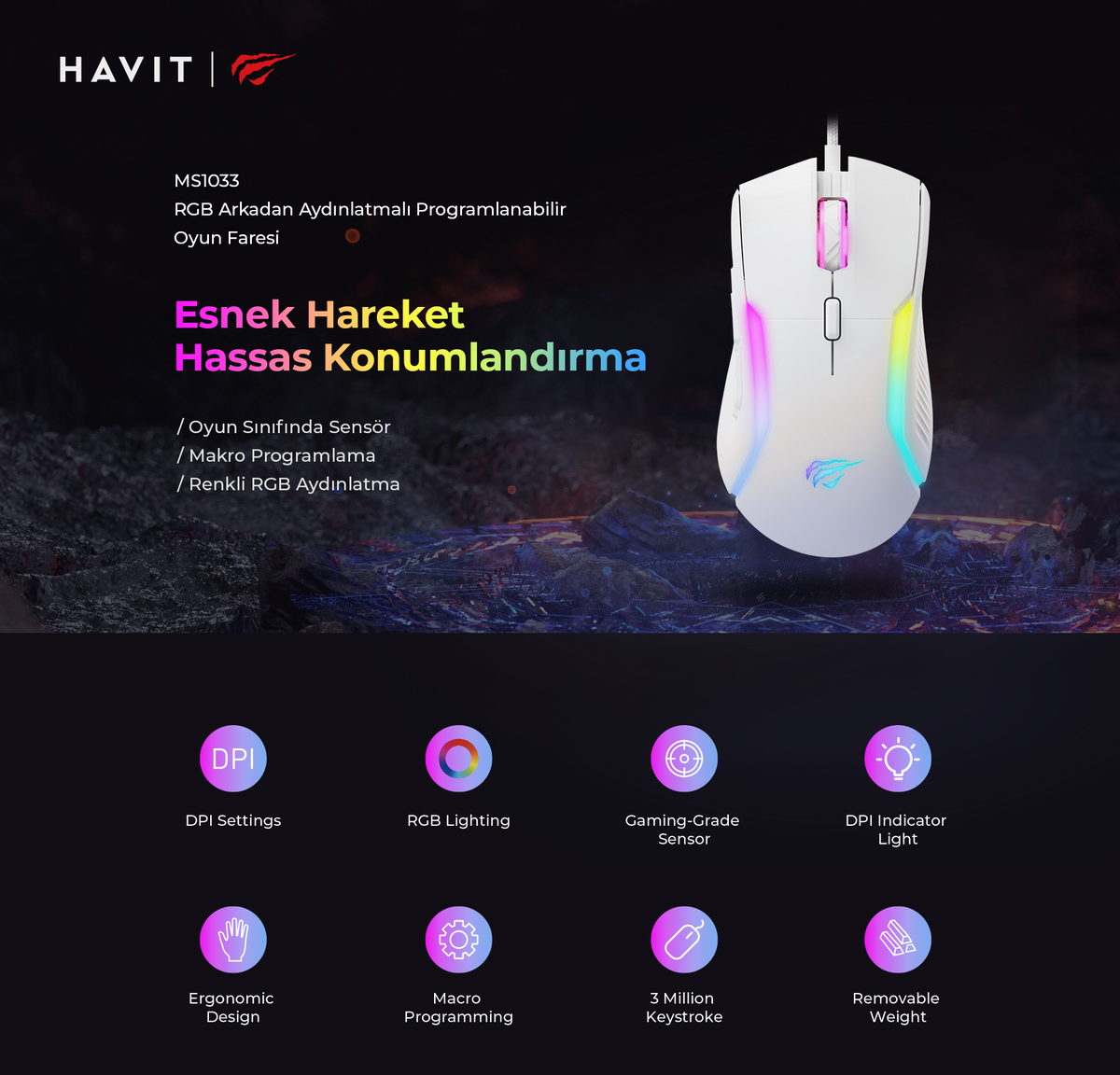 Havit Gamenote MS1033