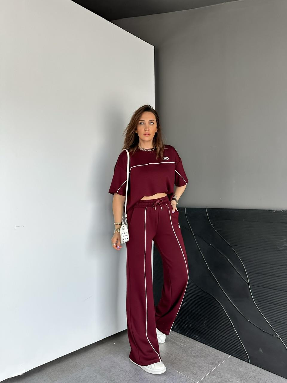 Bordo Biyeli Modal Spor Takım