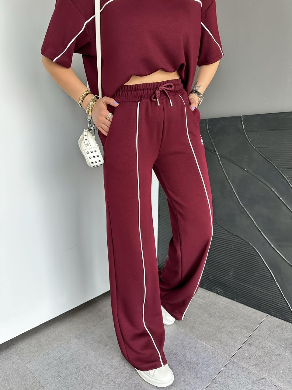 Bordo Biyeli Modal Spor Takım