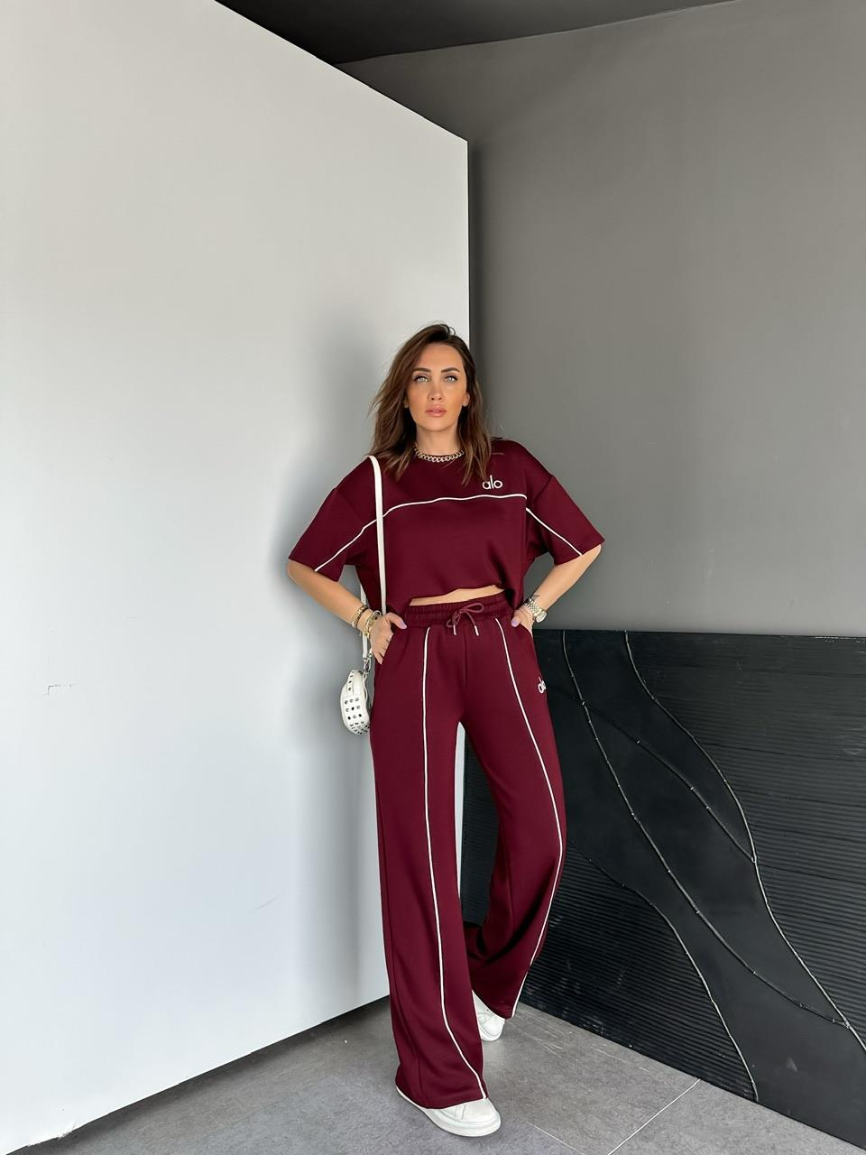 Bordo Biyeli Modal Spor Takım