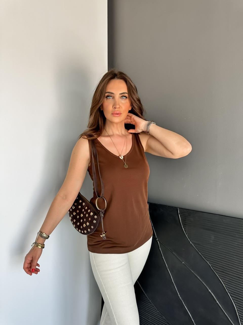Kahve Modal Basic Atlet