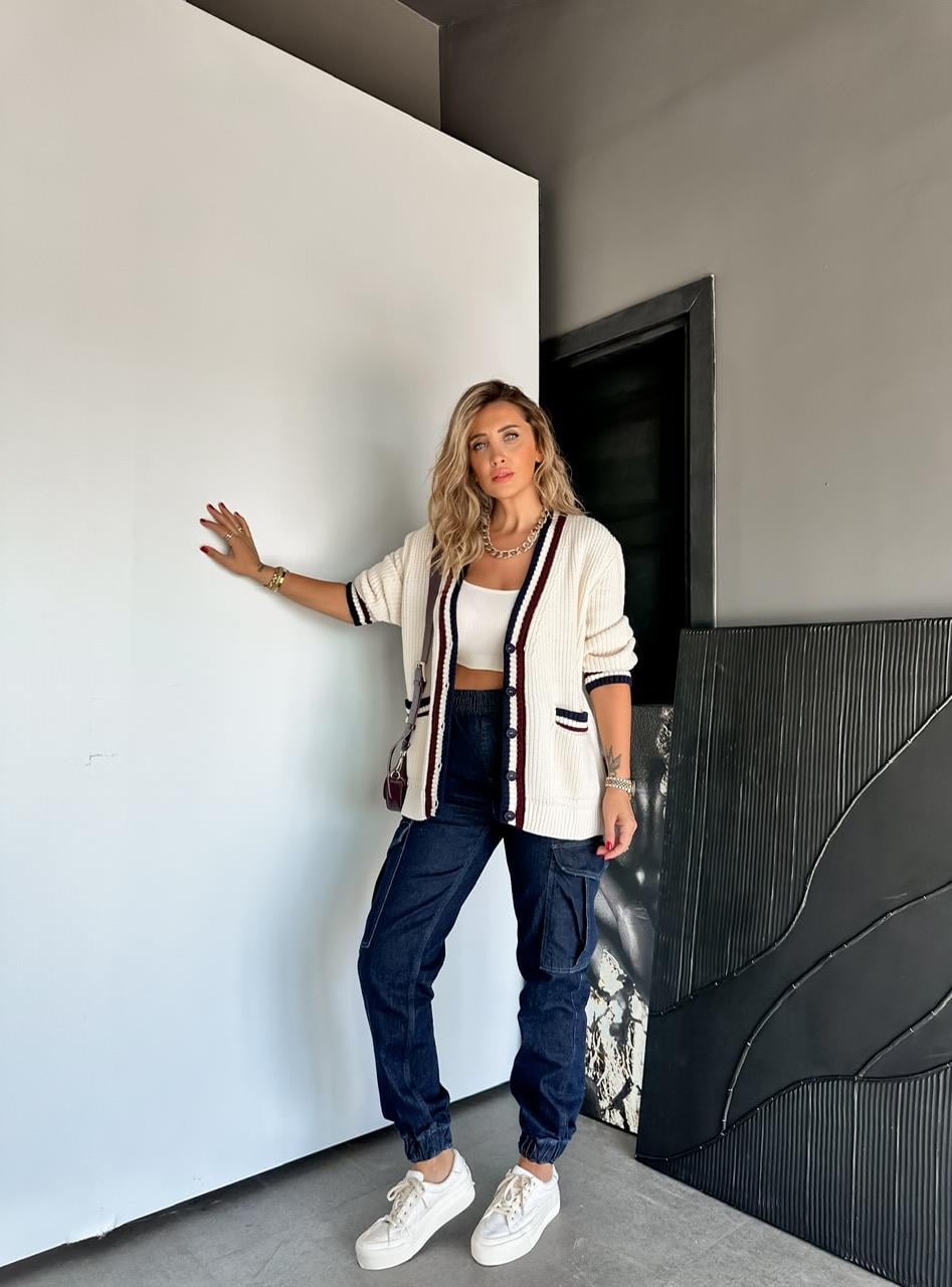 Lacivert Kargo Cepli Marka Model Jean