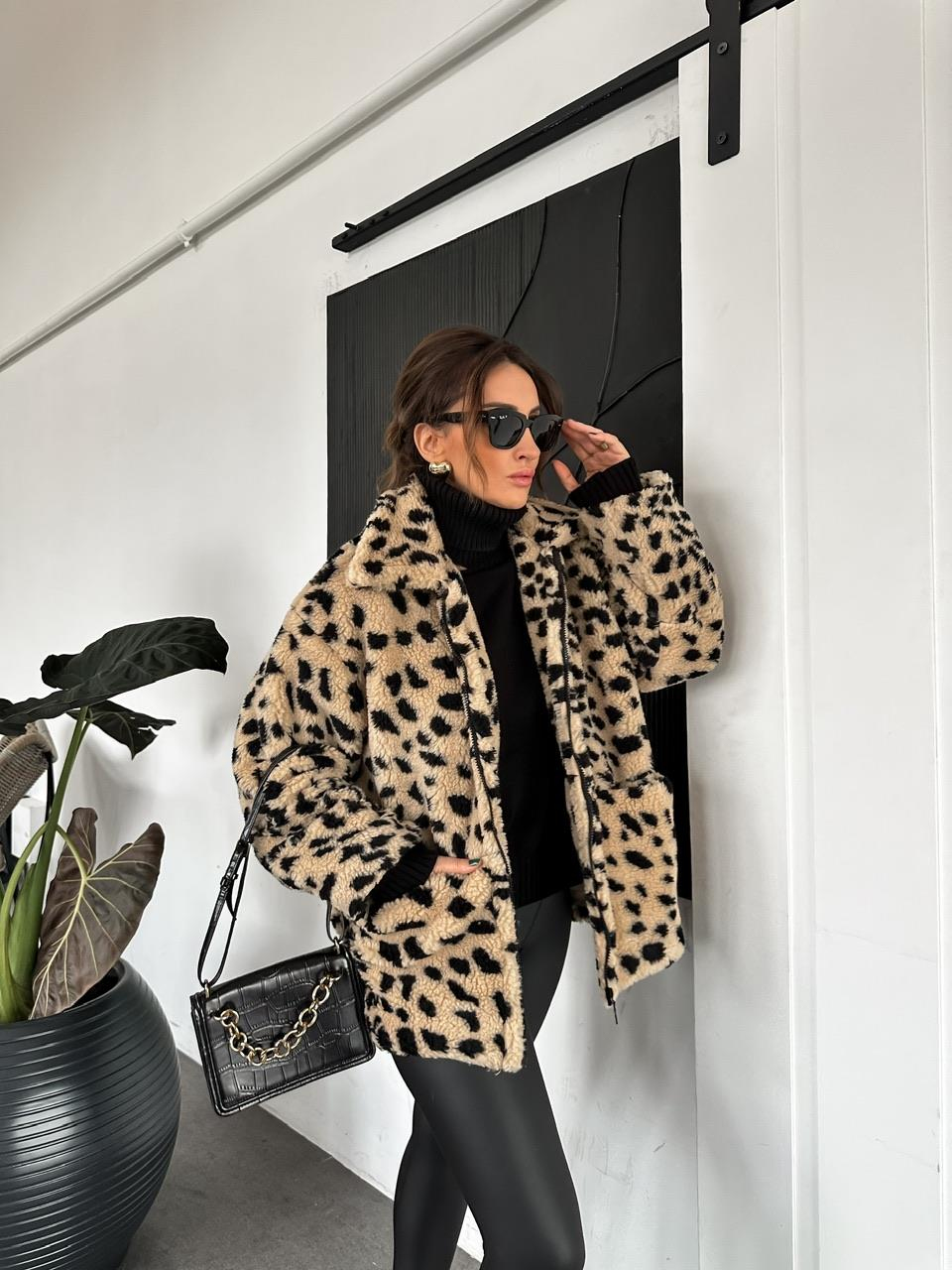 Leopar Cepli Spor Kesim Kürk