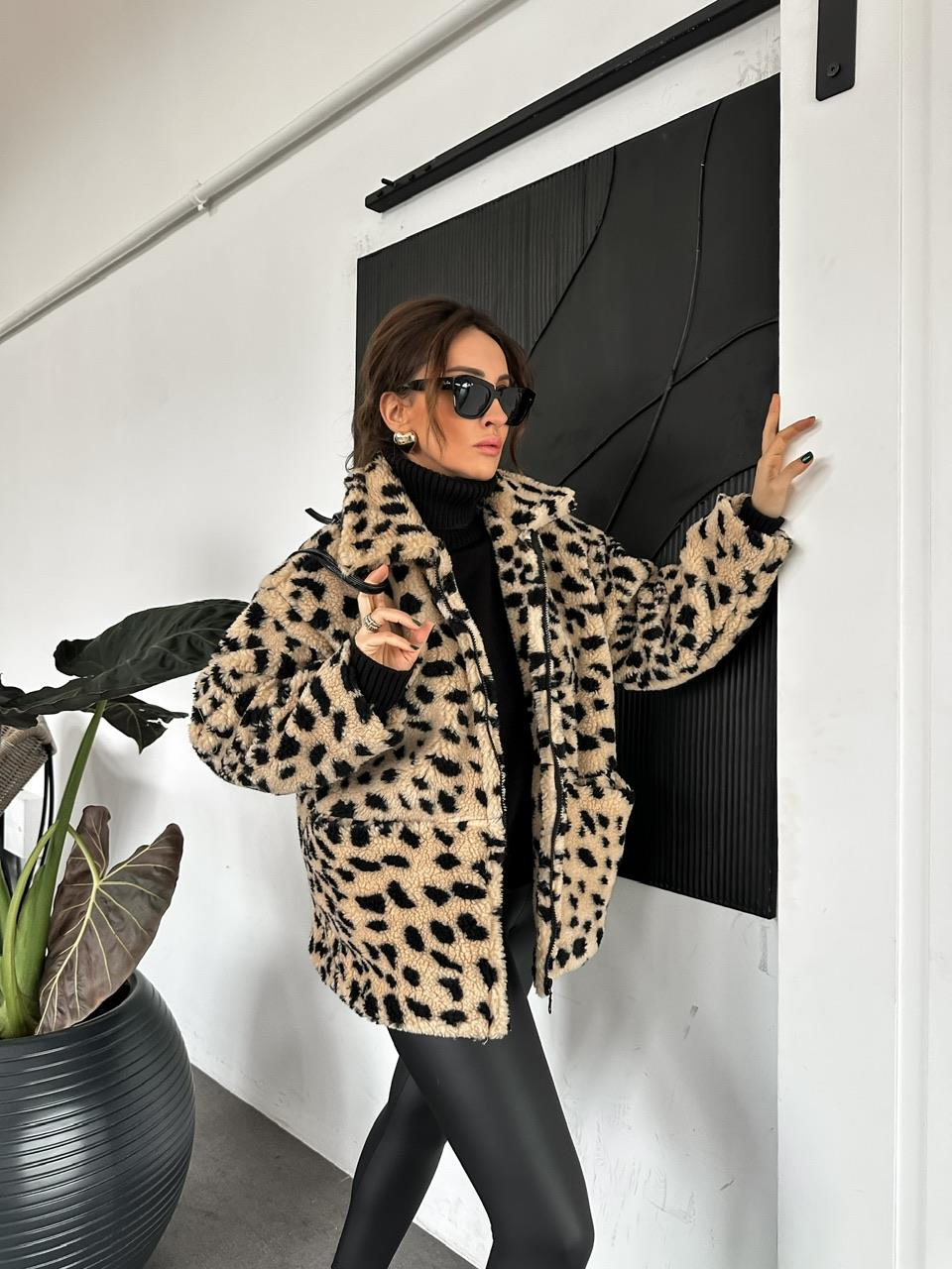 Leopar Cepli Spor Kesim Kürk