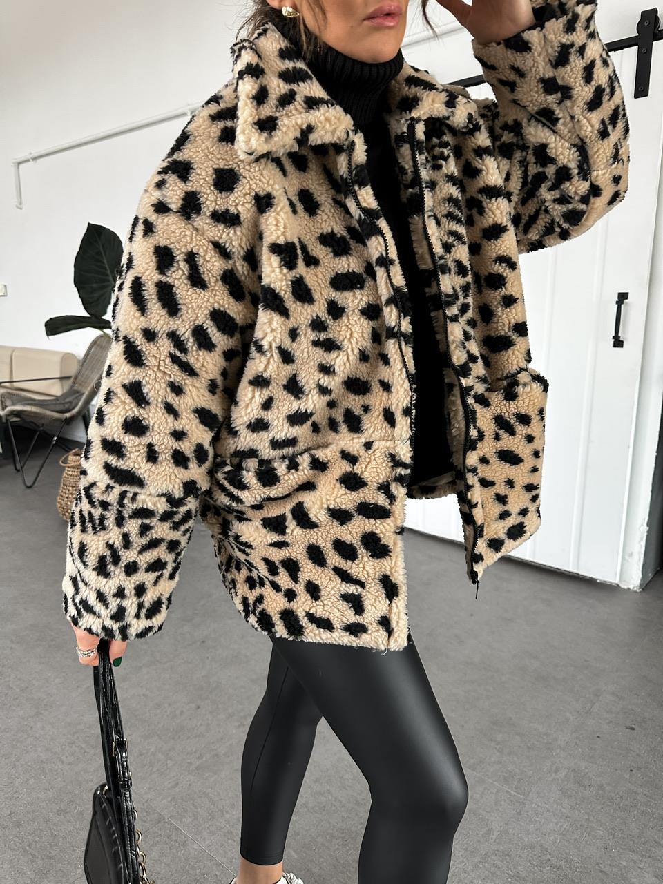 Leopar Cepli Spor Kesim Kürk