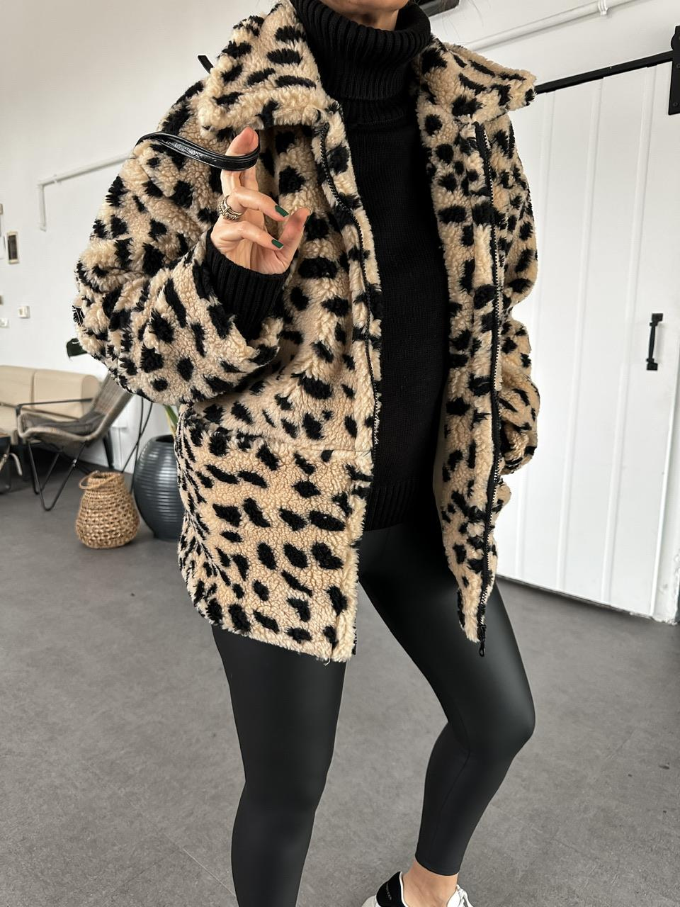 Leopar Cepli Spor Kesim Kürk