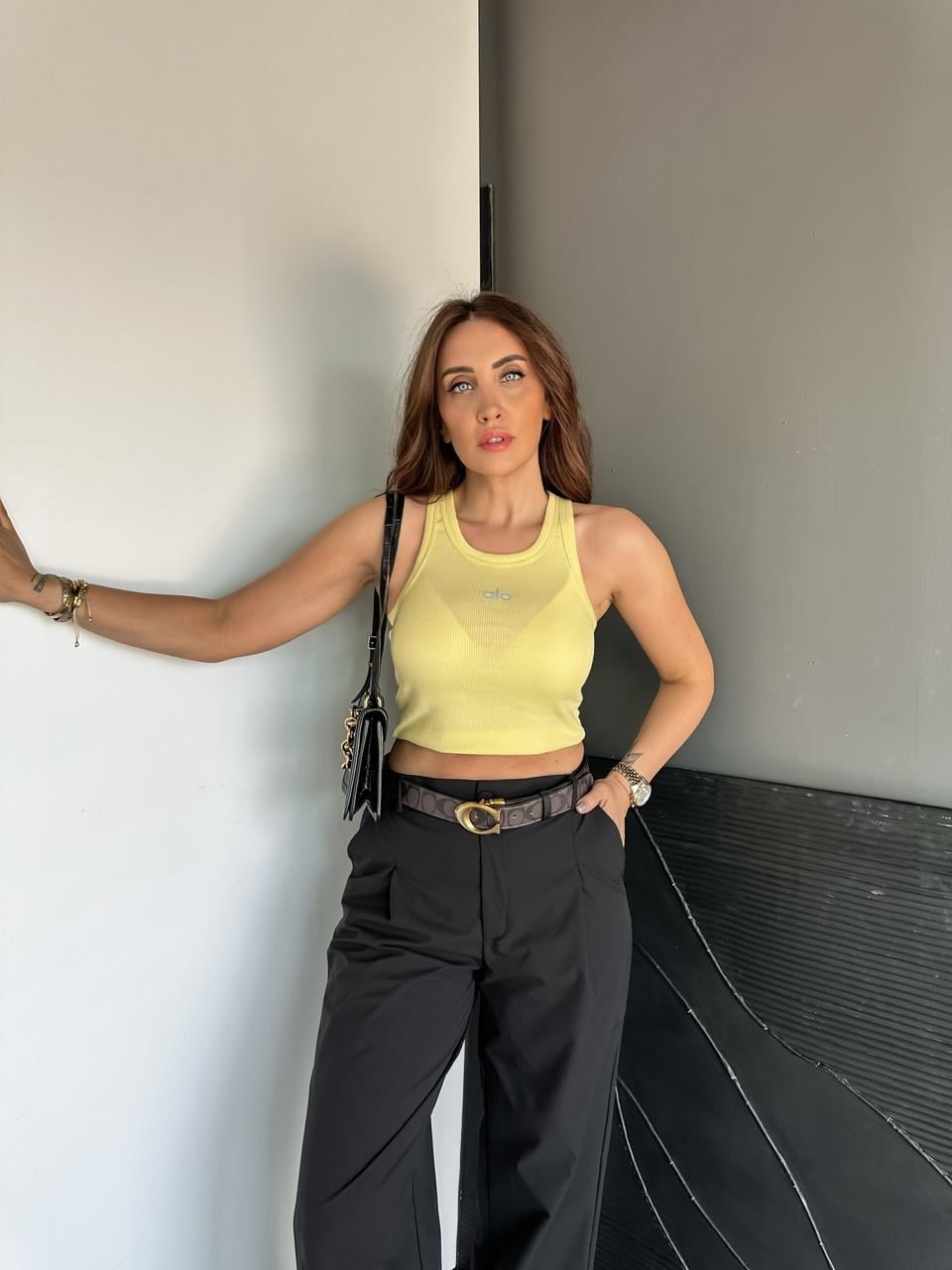 Sarı Alo Fitilli Atlet