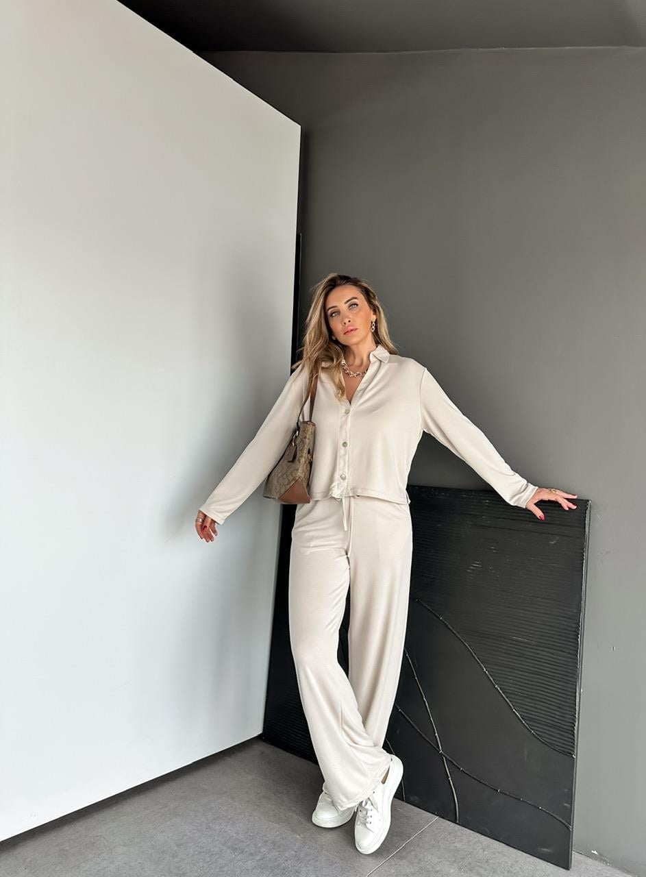 Taş Düğmeli Marka Model Soft Takım