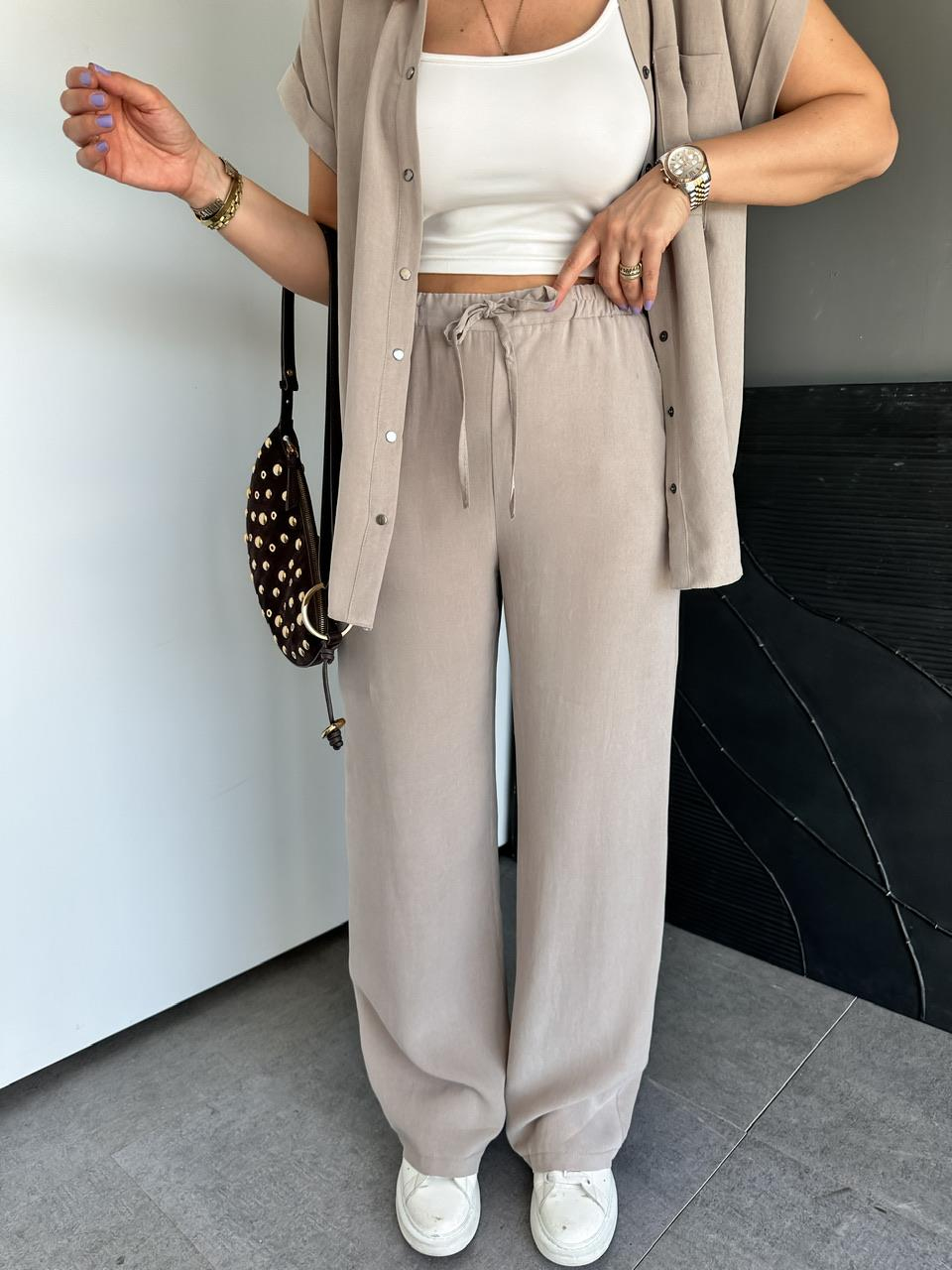 Taş Gömleği Çıtçıtlı Soft Takım
