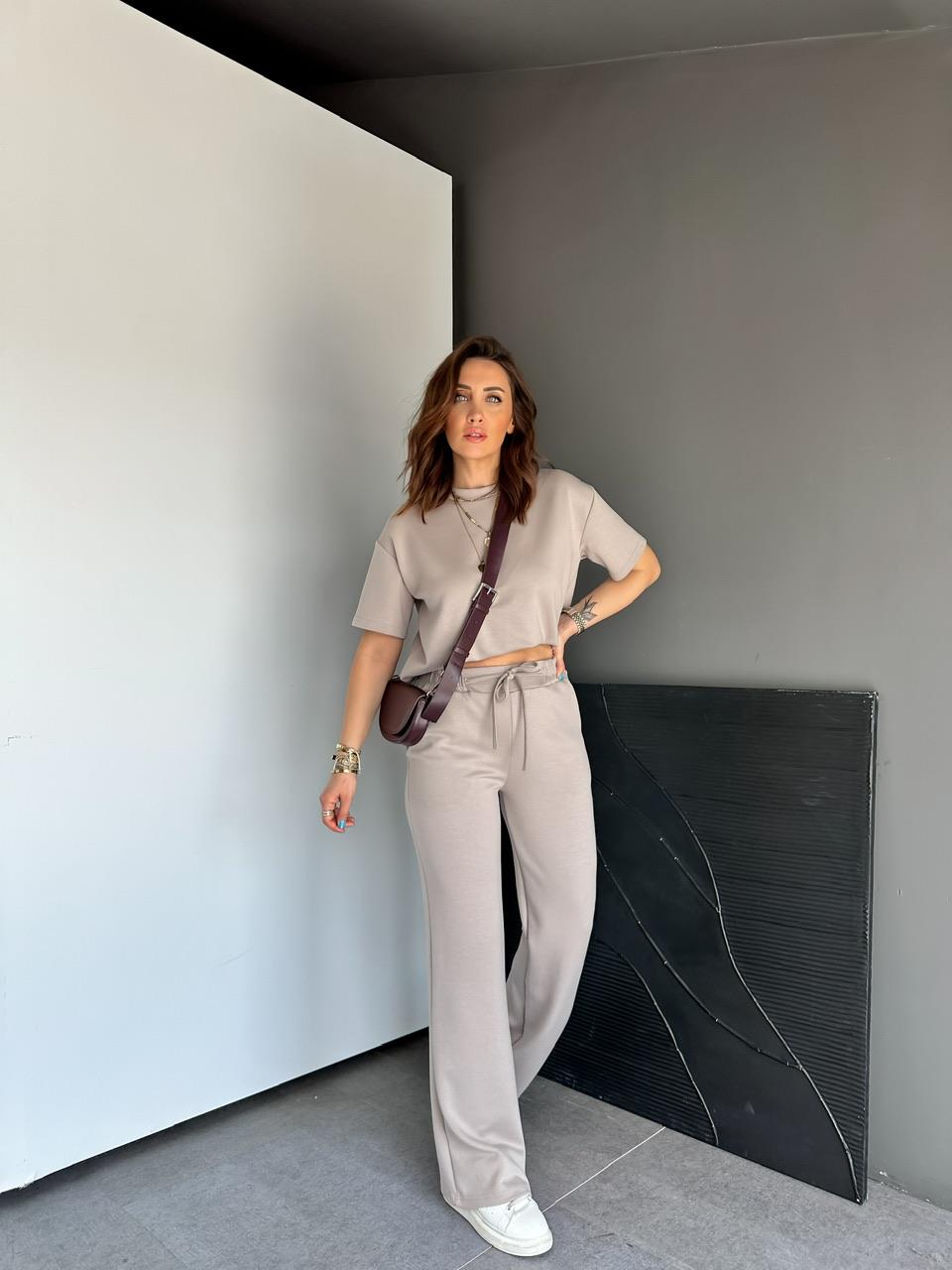 Taş Kısa Kollu Basic Modal Takım