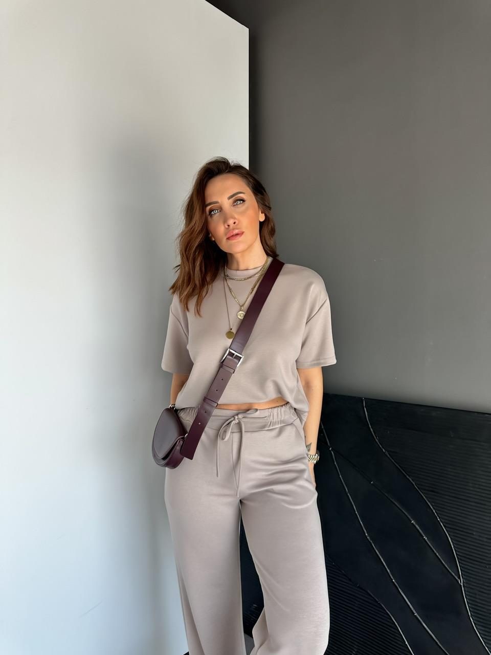 Taş Kısa Kollu Basic Modal Takım