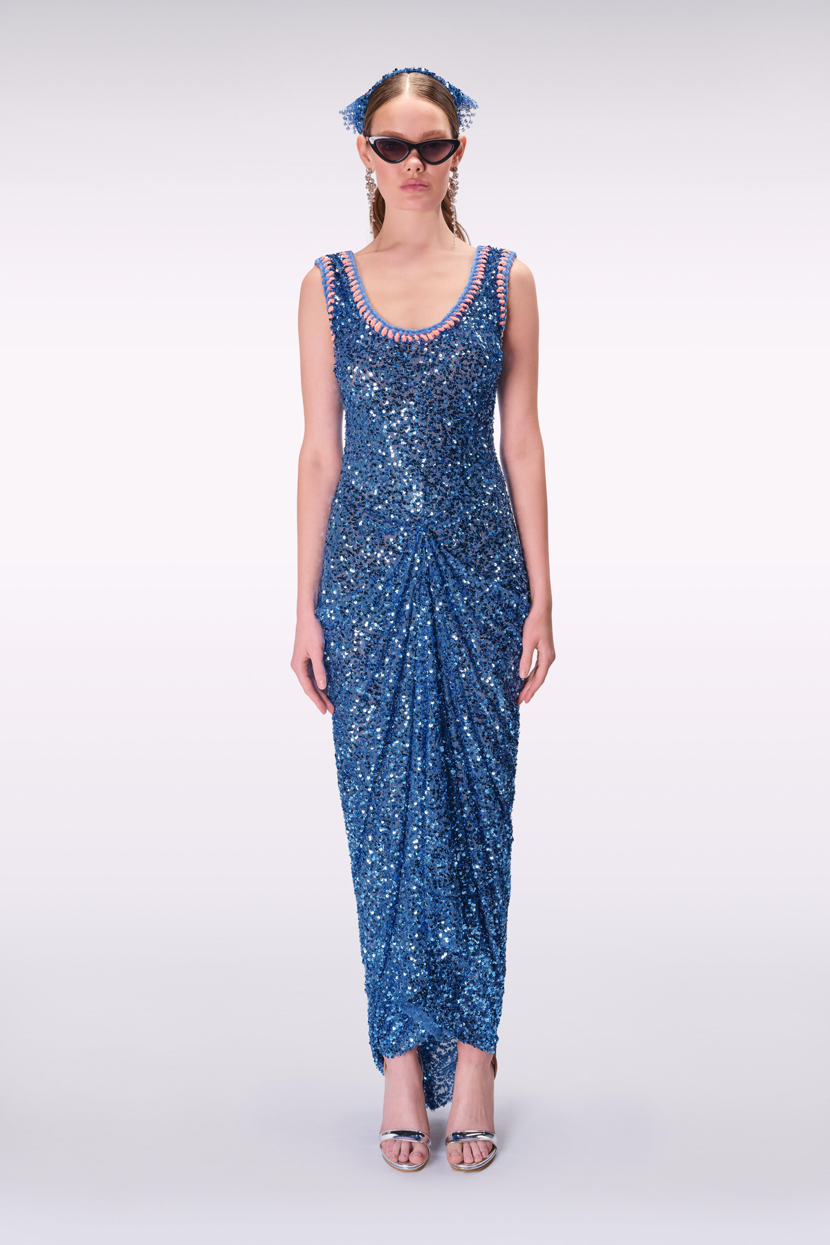 FERAYE DRESS INDIGO