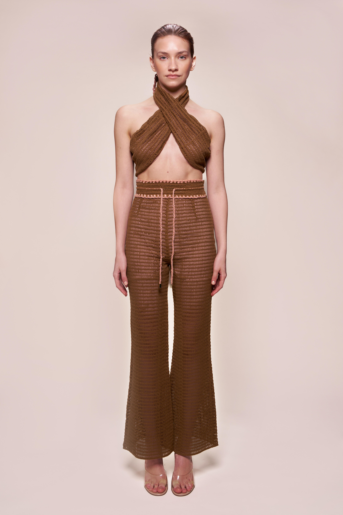 PERSEPHONE TROUSERS OLIVE