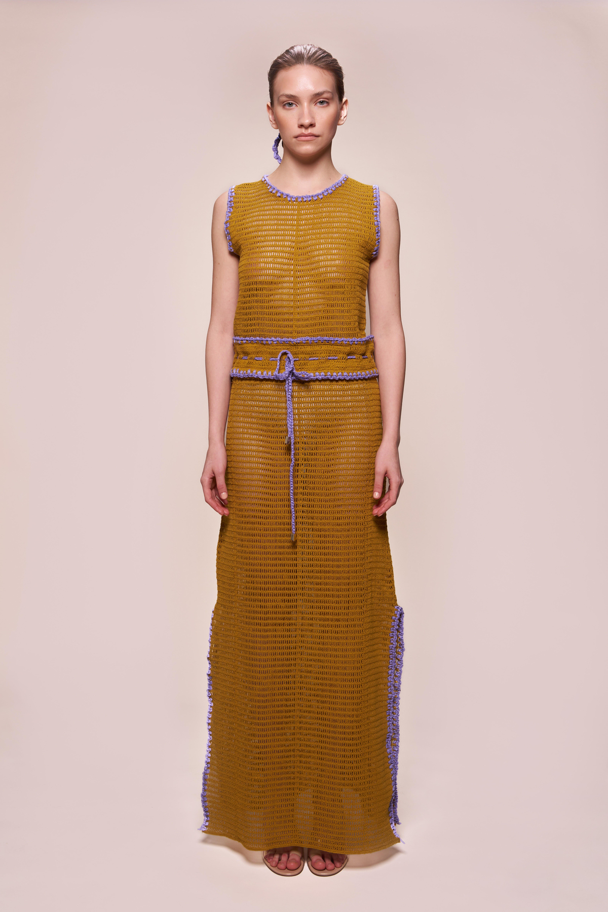 ARTEMIS DRESS OCHRE