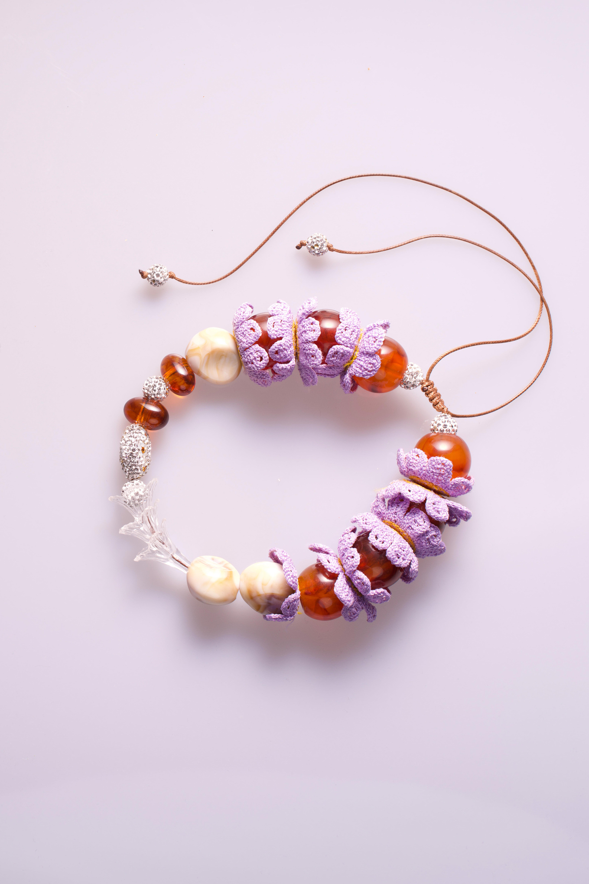CALLIOPE LILAC NECKLACE