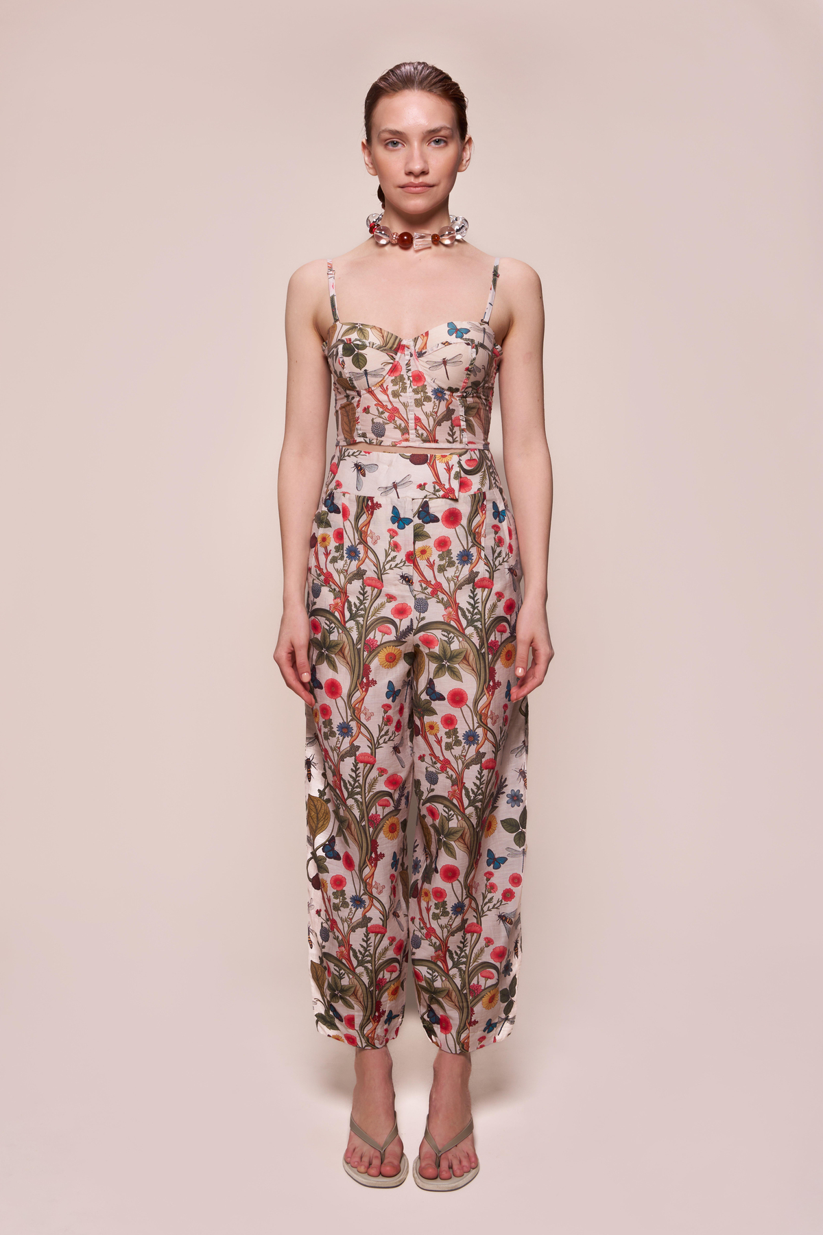 DAPHNE TROUSERS FLORAL