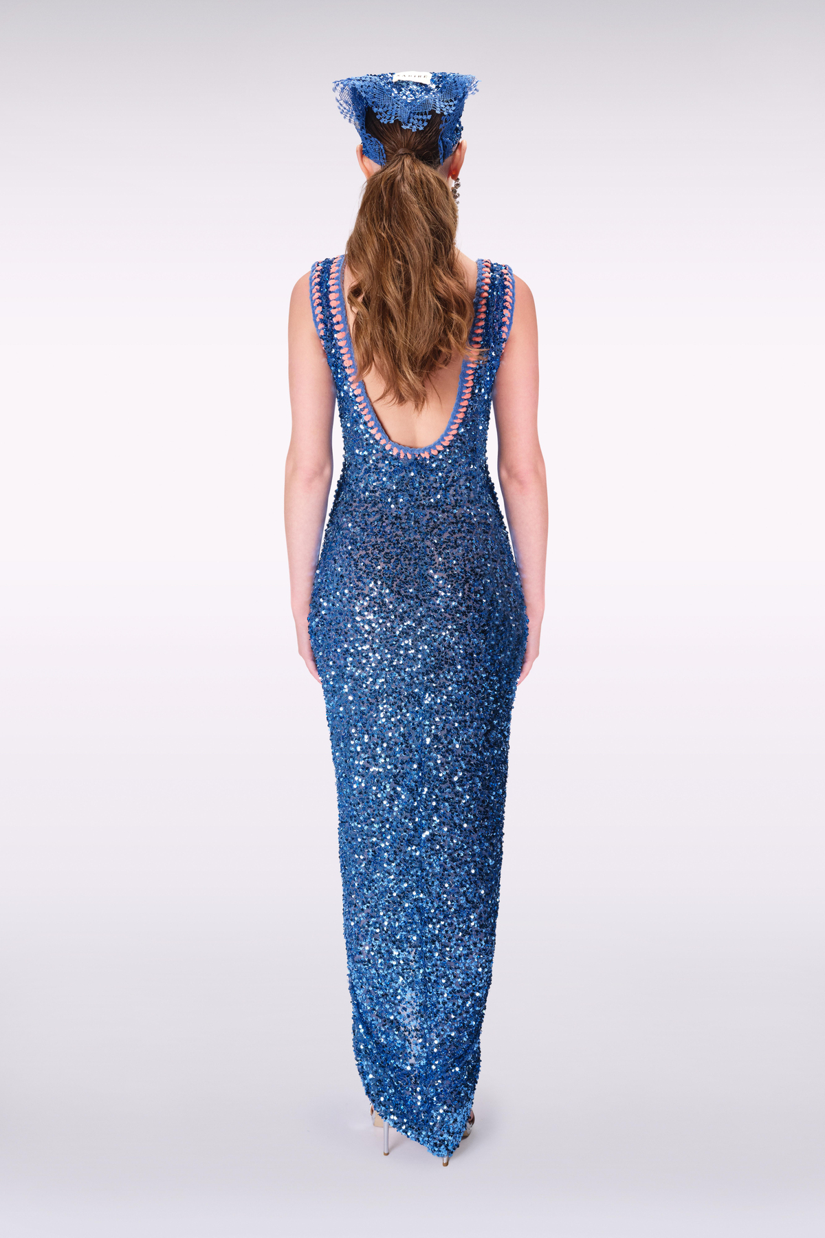 FERAYE DRESS INDIGO