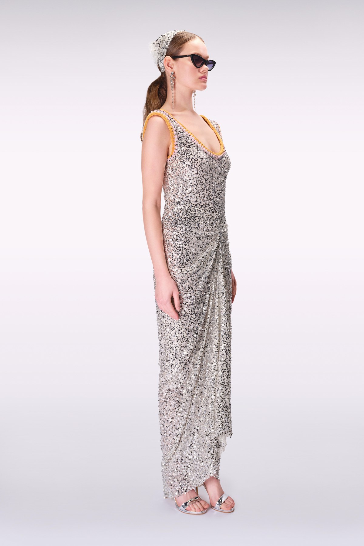 FERAYE DRESS SILVER